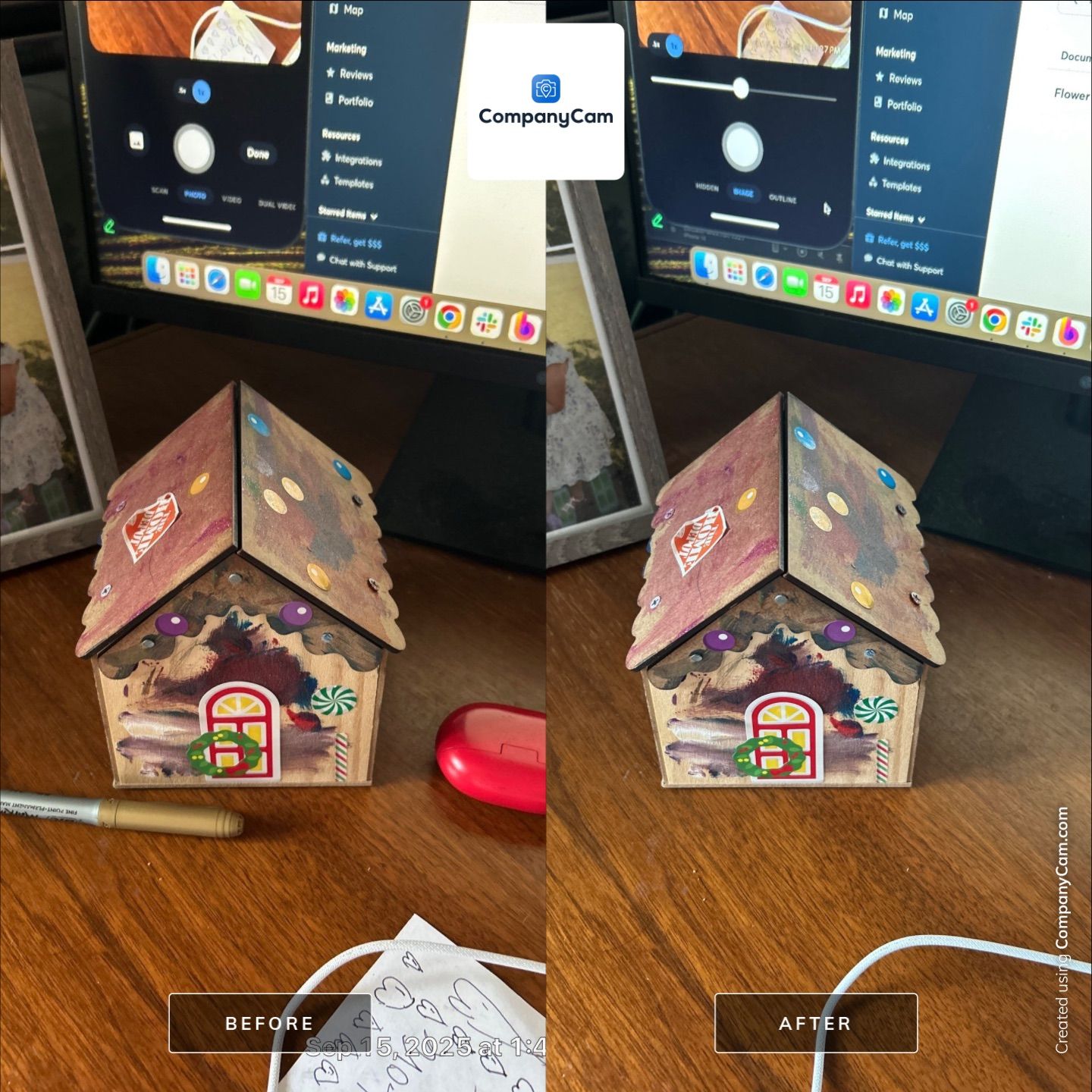 Flower Bed Remodel by CompanyCam Sales Demo