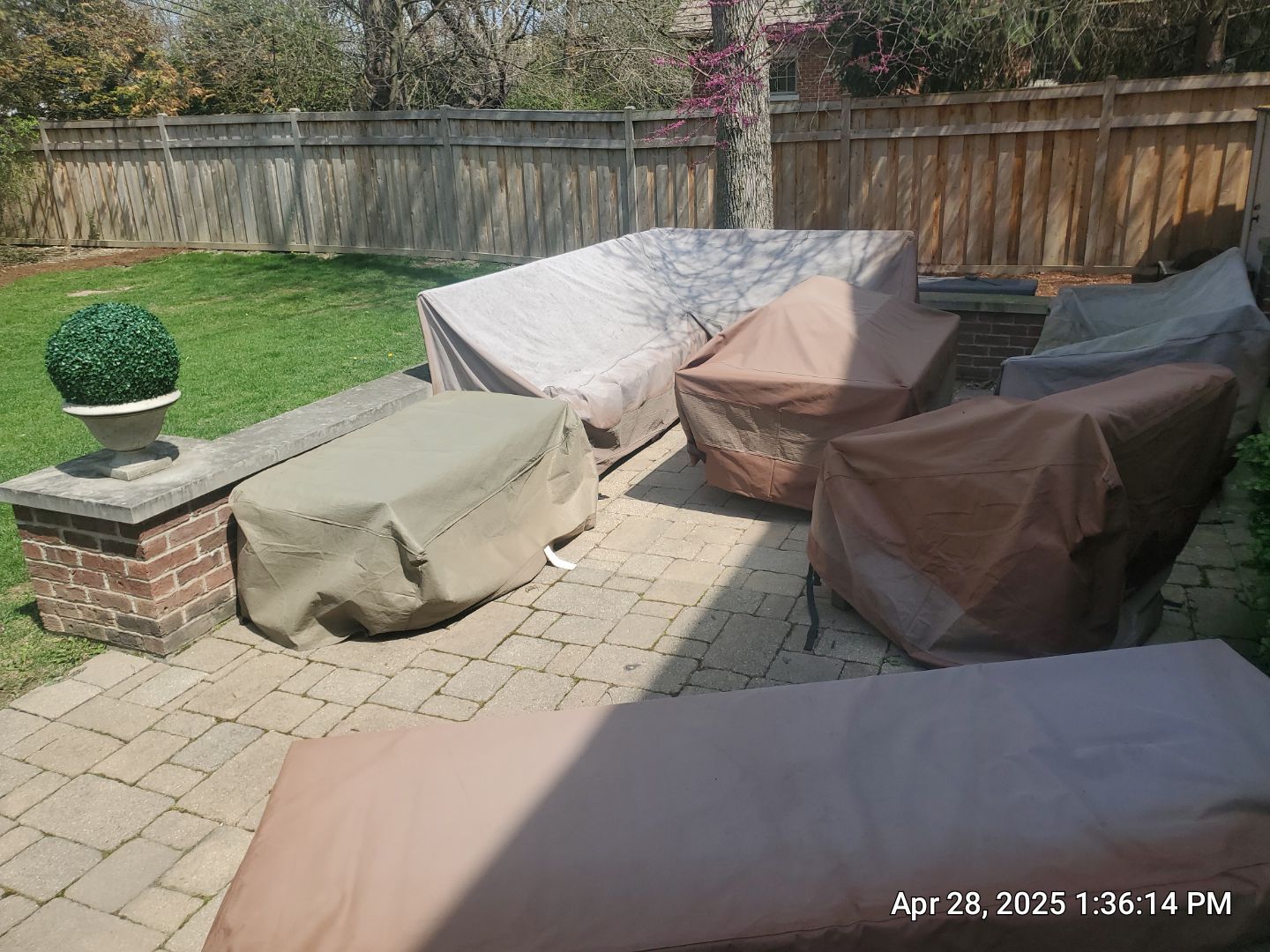 Brick paver repair, clean, seal and poly sanding by Northern Power Washing LLC.