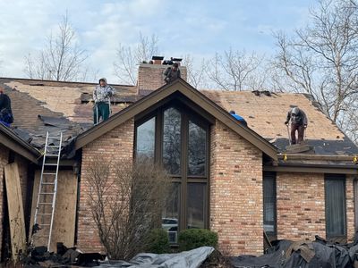 Turtle Shell gutter protection installation in West Chicago, IL 60185, photograph 43