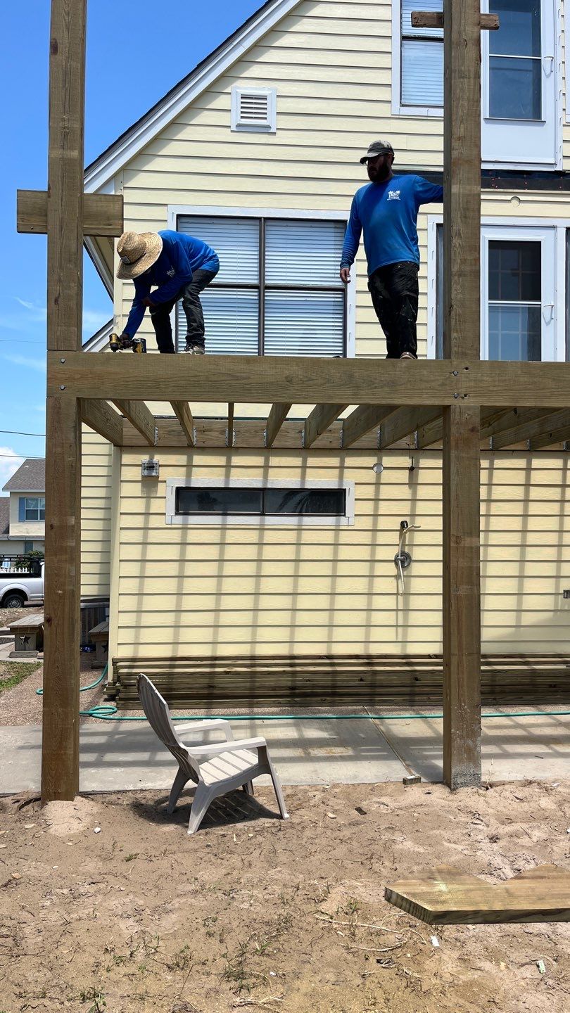 Patio? We got you Covered! by Bayfront Roofing and Construction