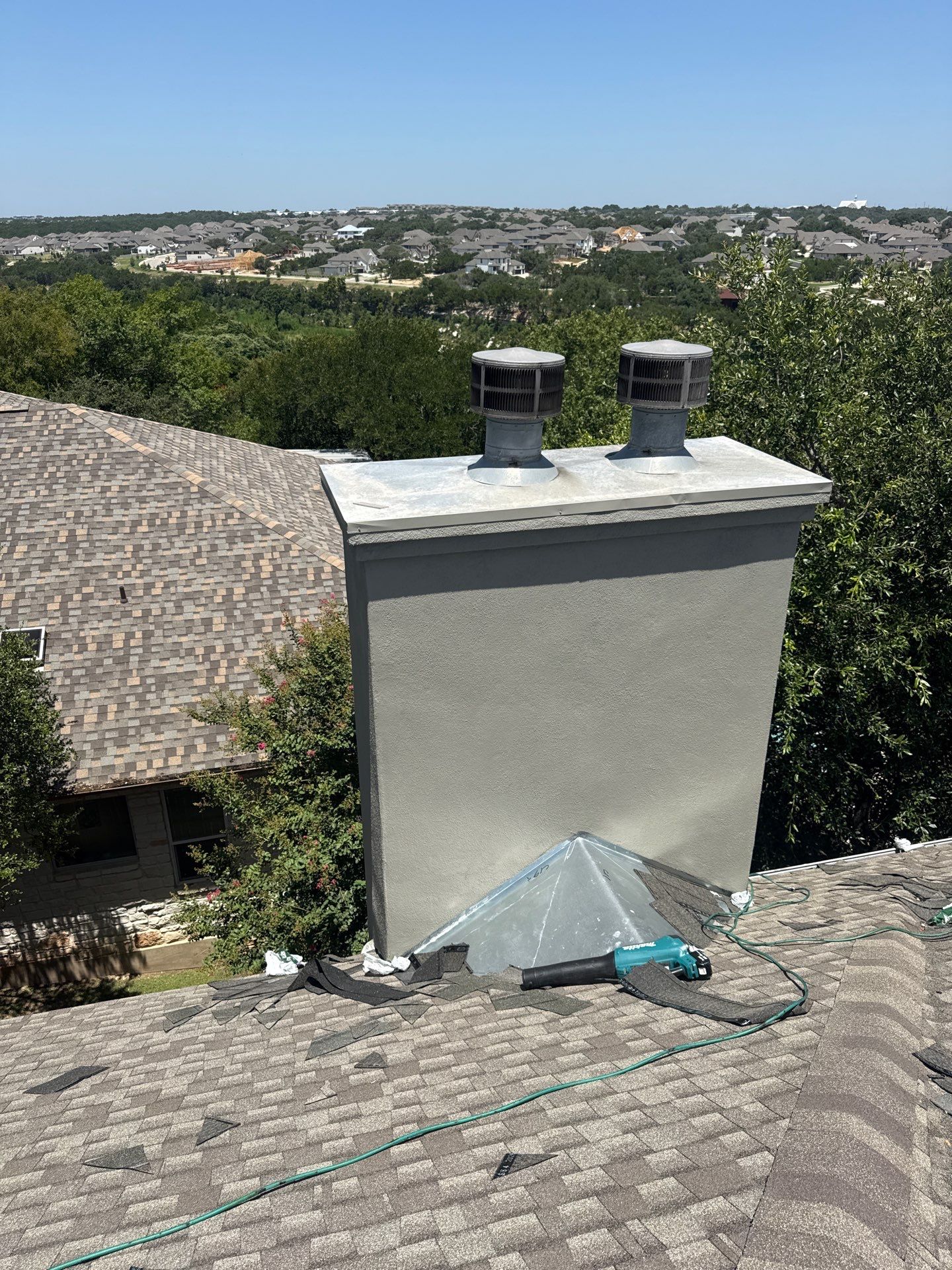 Residential Construction using GAF - UHDZ - Weathered Wood by Action Exteriors Austin