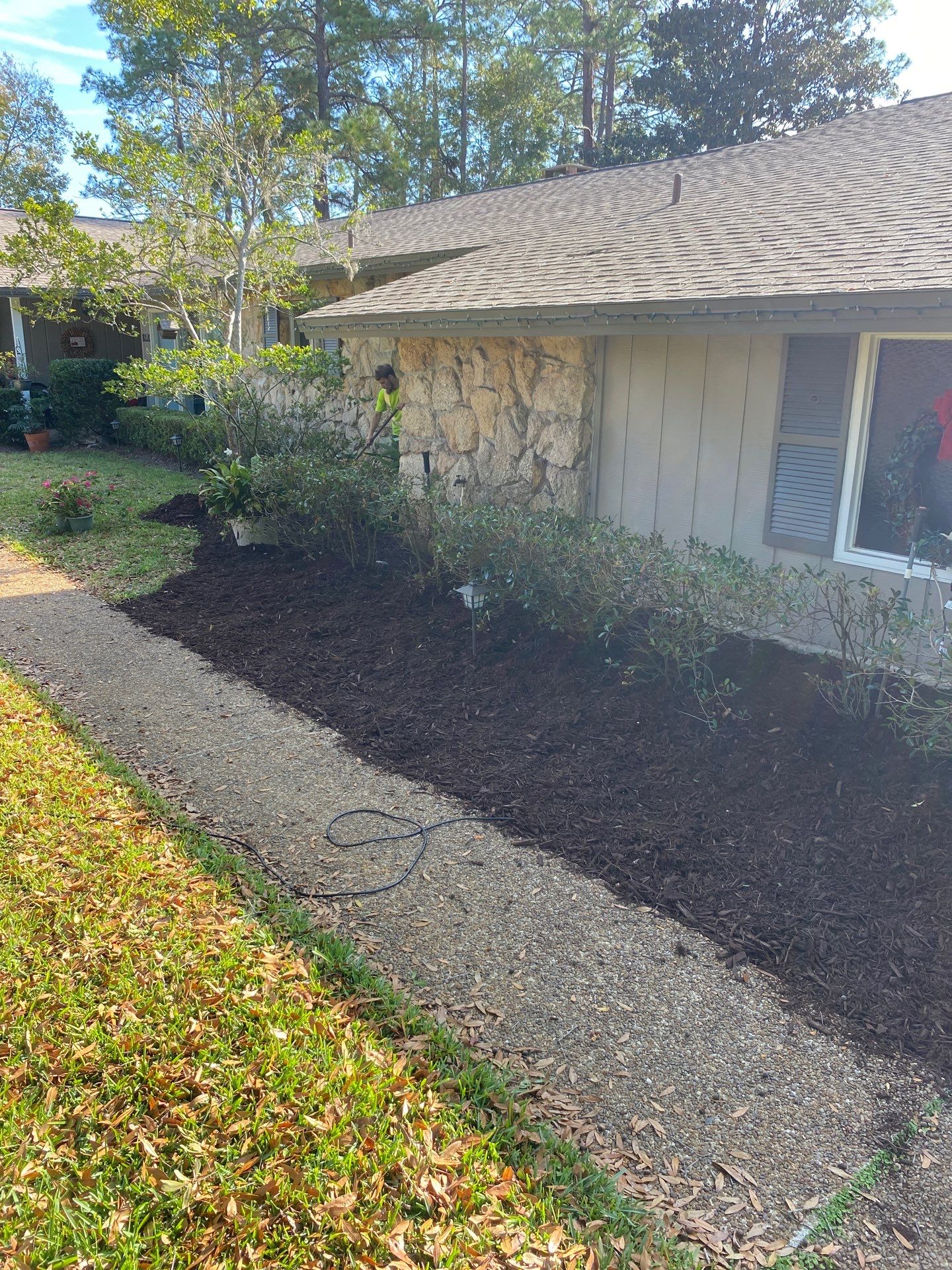 Deerwood Resident | Mulch Freshen Up Project by ProGreen Services