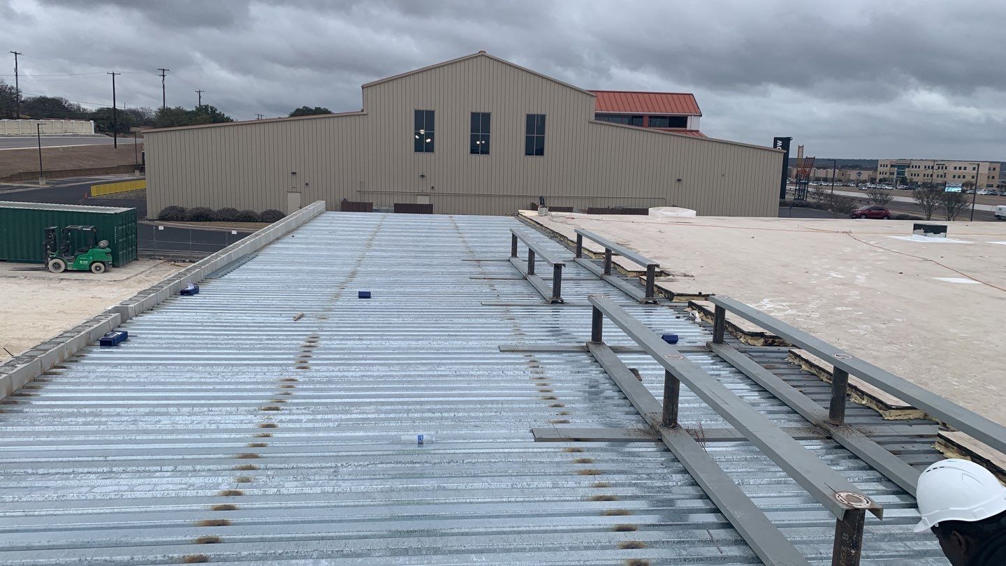 Bio-Life Commercial Roof Replacement using IB Systems PVC by Roof Experts