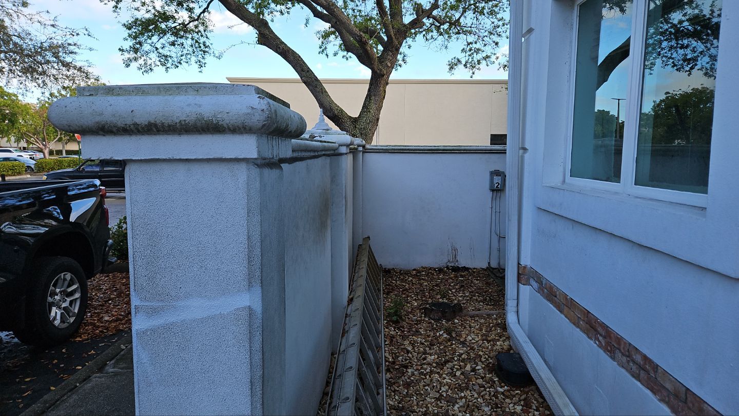Pressure Washing Commercial Parkland by BKB Pressure Cleaning LLC