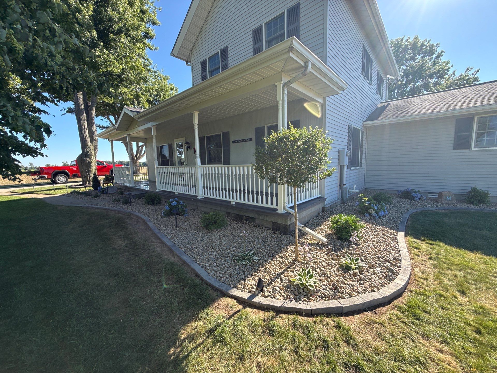 Custom Landscaping, Lighting, & Drip Irrigation Installation in Bryan by Farrell's Lawn & Garden Center LLC