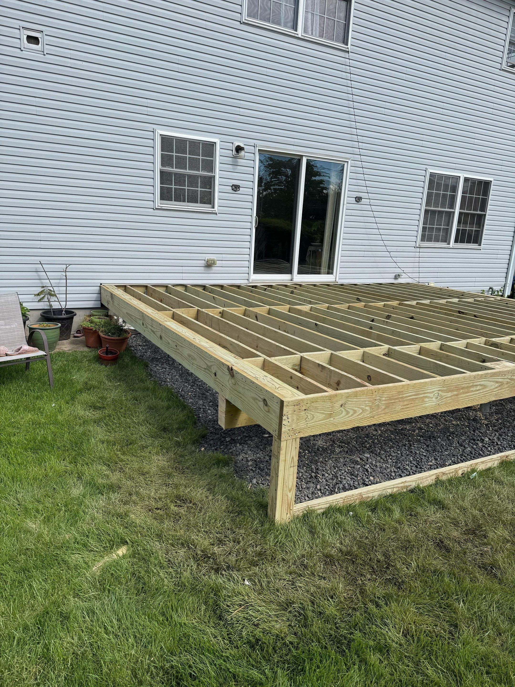 Project in Woodbridge Township by deck guardian