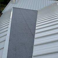 24ga 1.5" Snap-Lock Solar White  by Total Roofing System The Metal Roof Experts