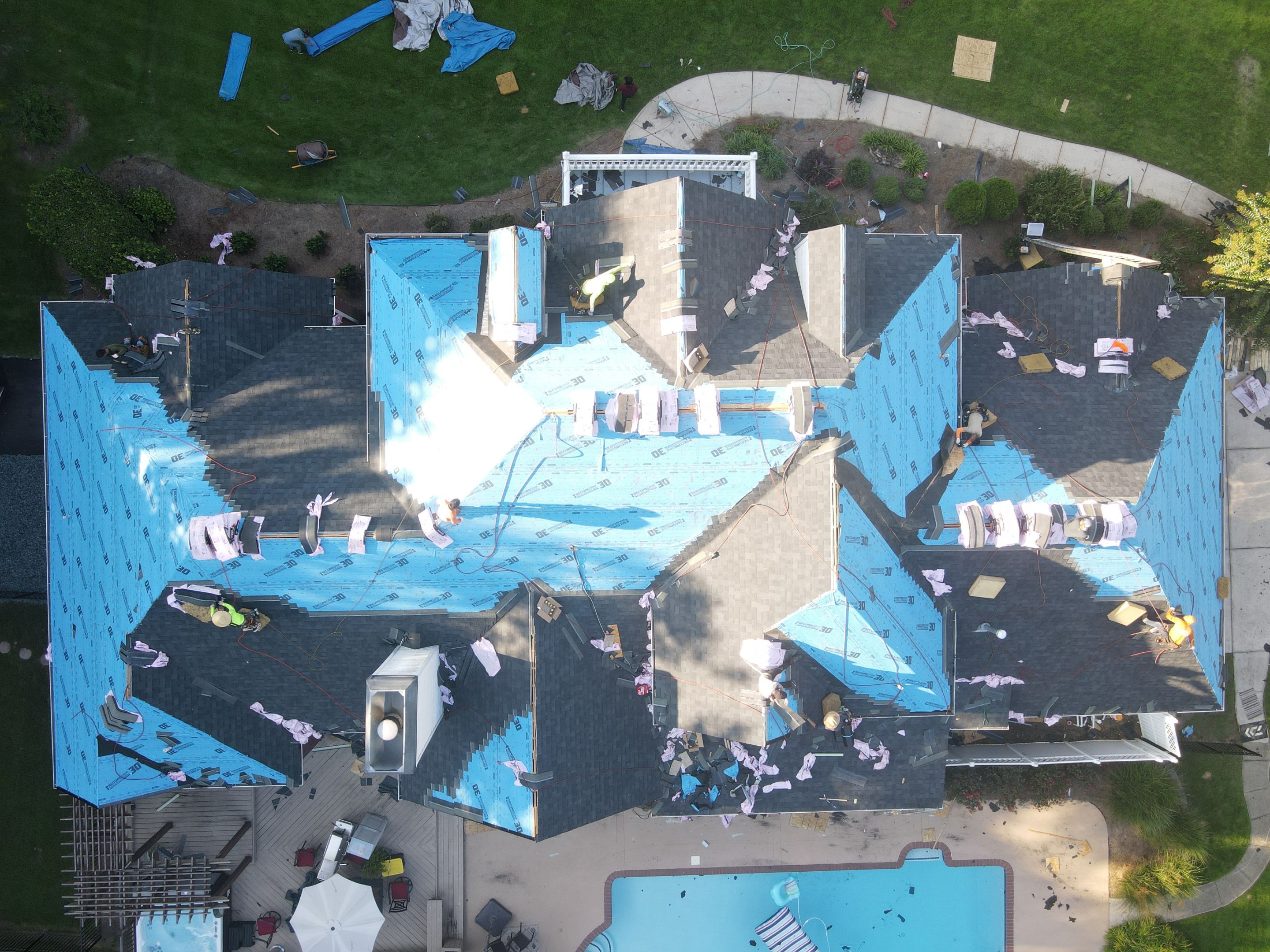Residential Roofing Installation by Inspector Roofing and Restoration