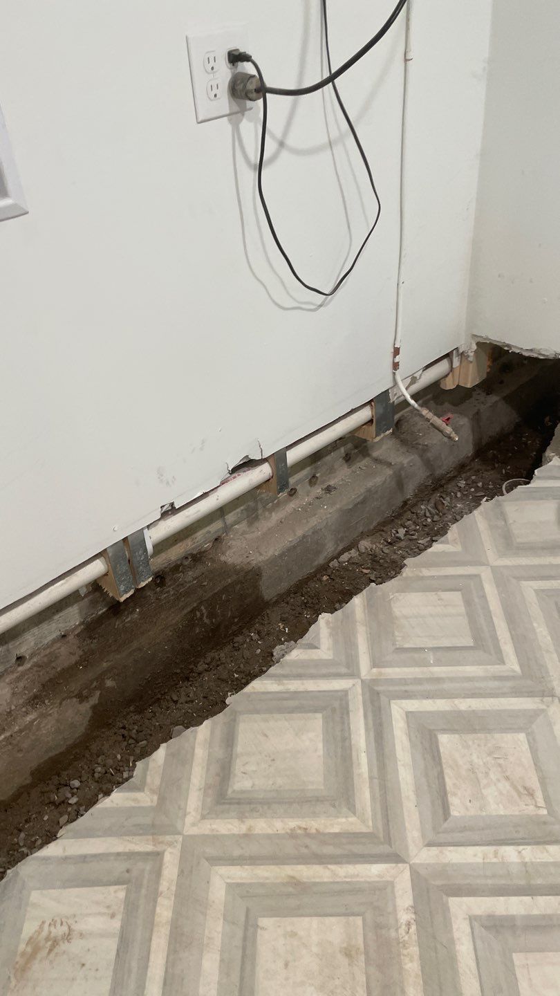 Interior Drain Tile & Buried Discharge in St. Anthony, MN by Waterproofing Northeast