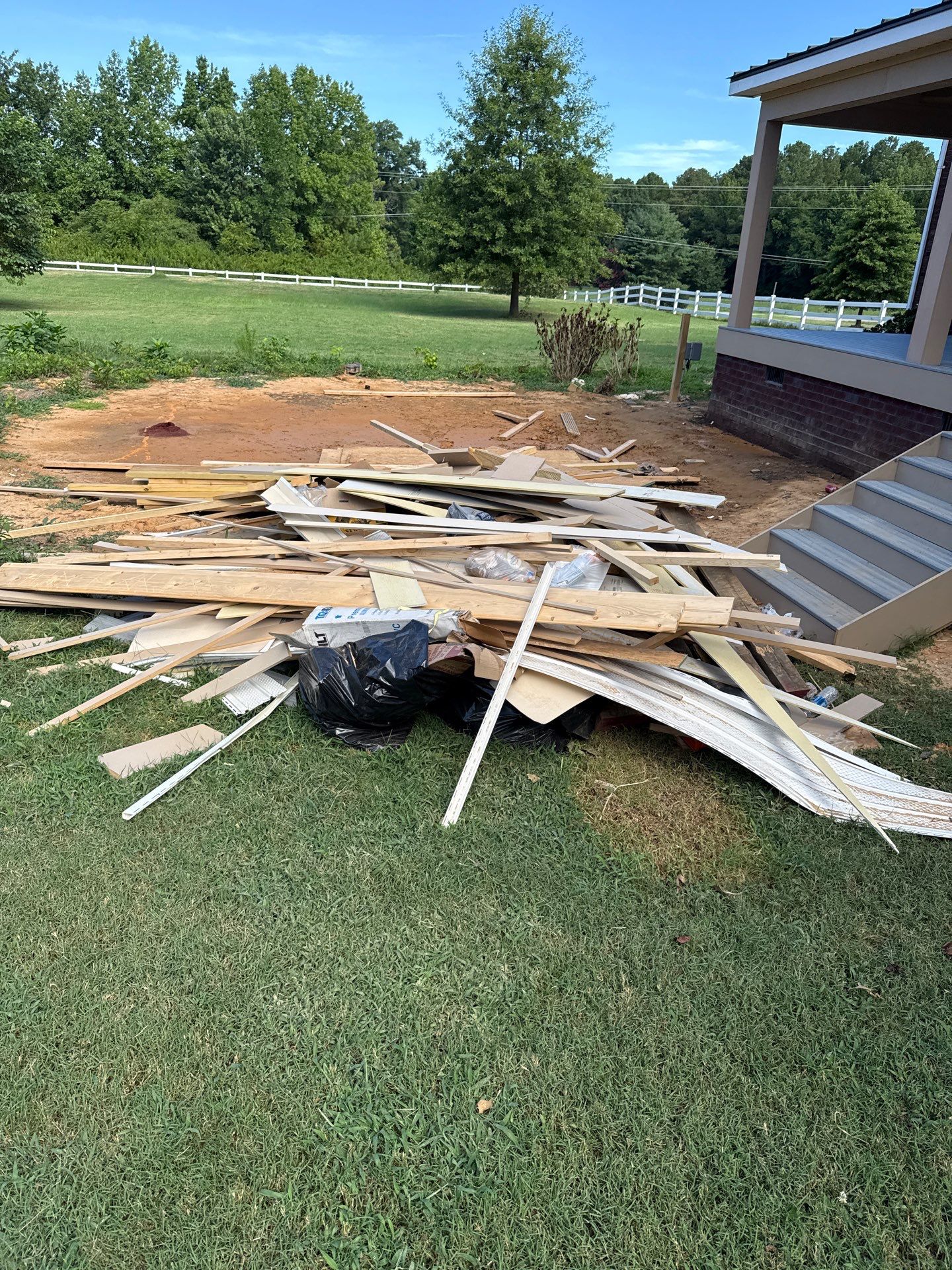 Project in Monroe by Badger Hauling