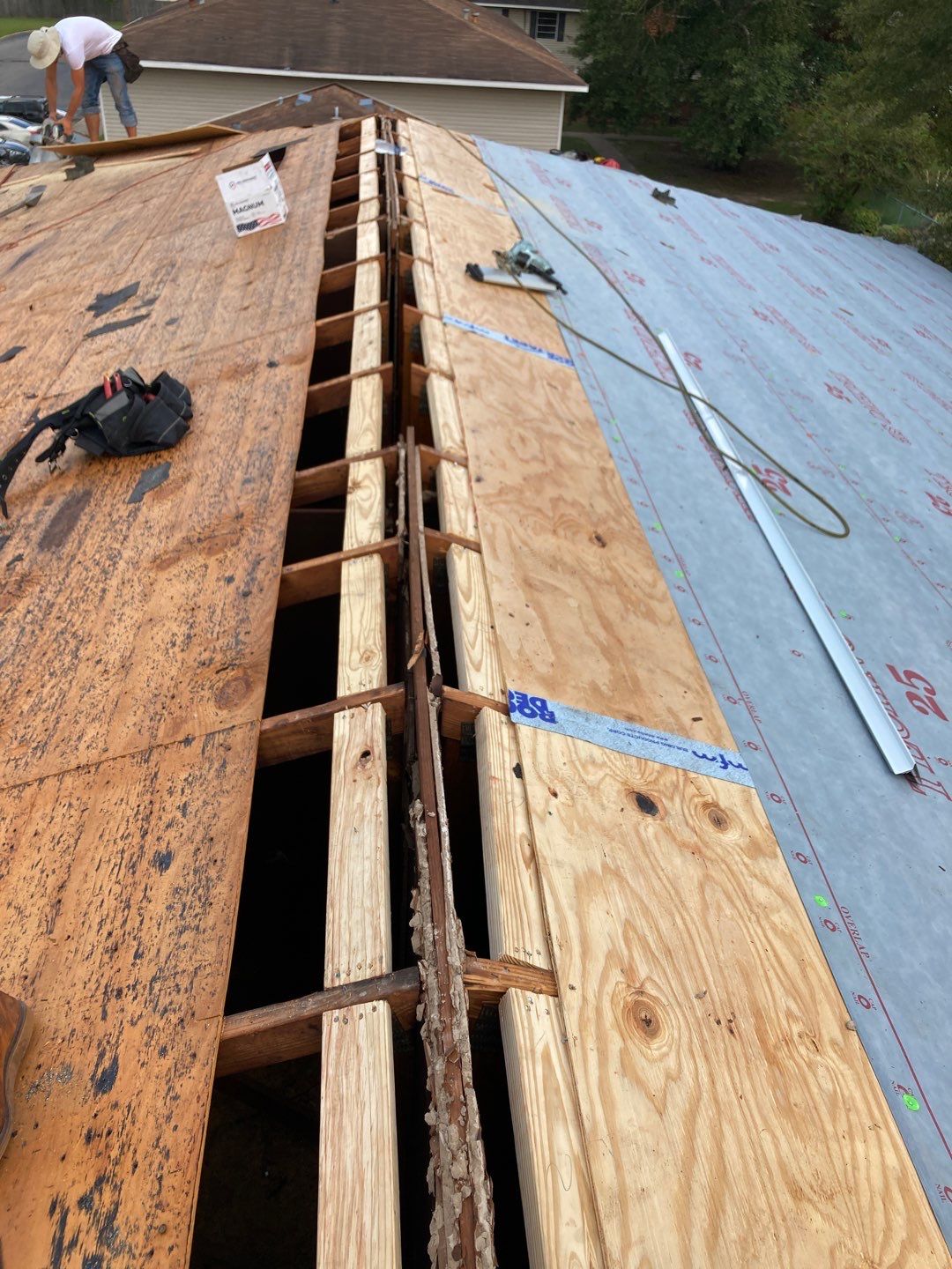 Residential Roofing Repair using Roof Replacement by American Roofing & Construction LLC