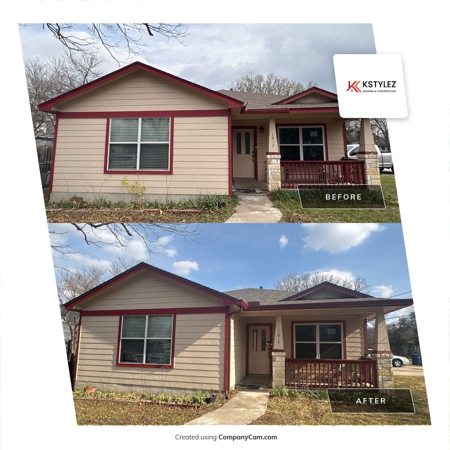 Roof Replacement in Austin, TX | Owens Corning Driftwood Shingles by Kstylez Roofing & Construction