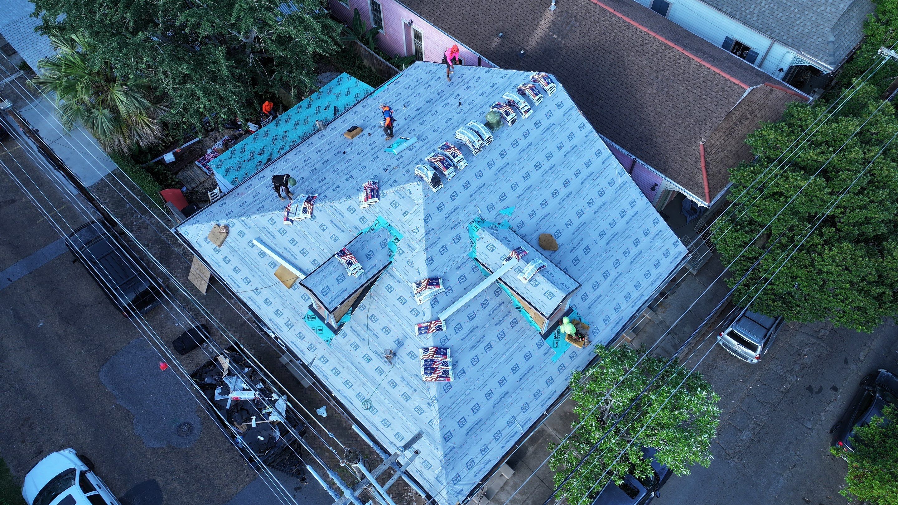 Roof Replacement in New Orleans by HDS Contractors
