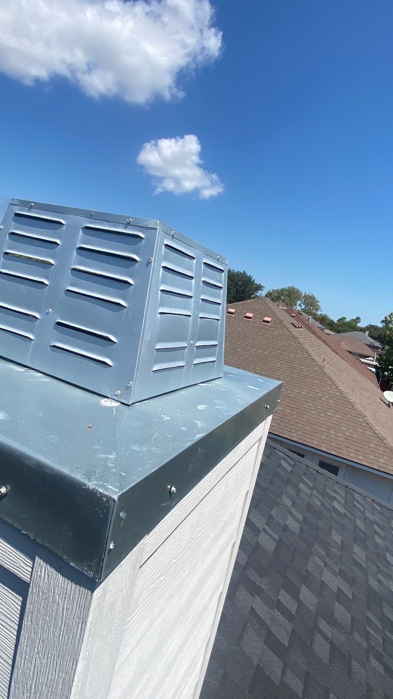 Nothing looks nicer than a little black roof by Bayfront Roofing and Construction
