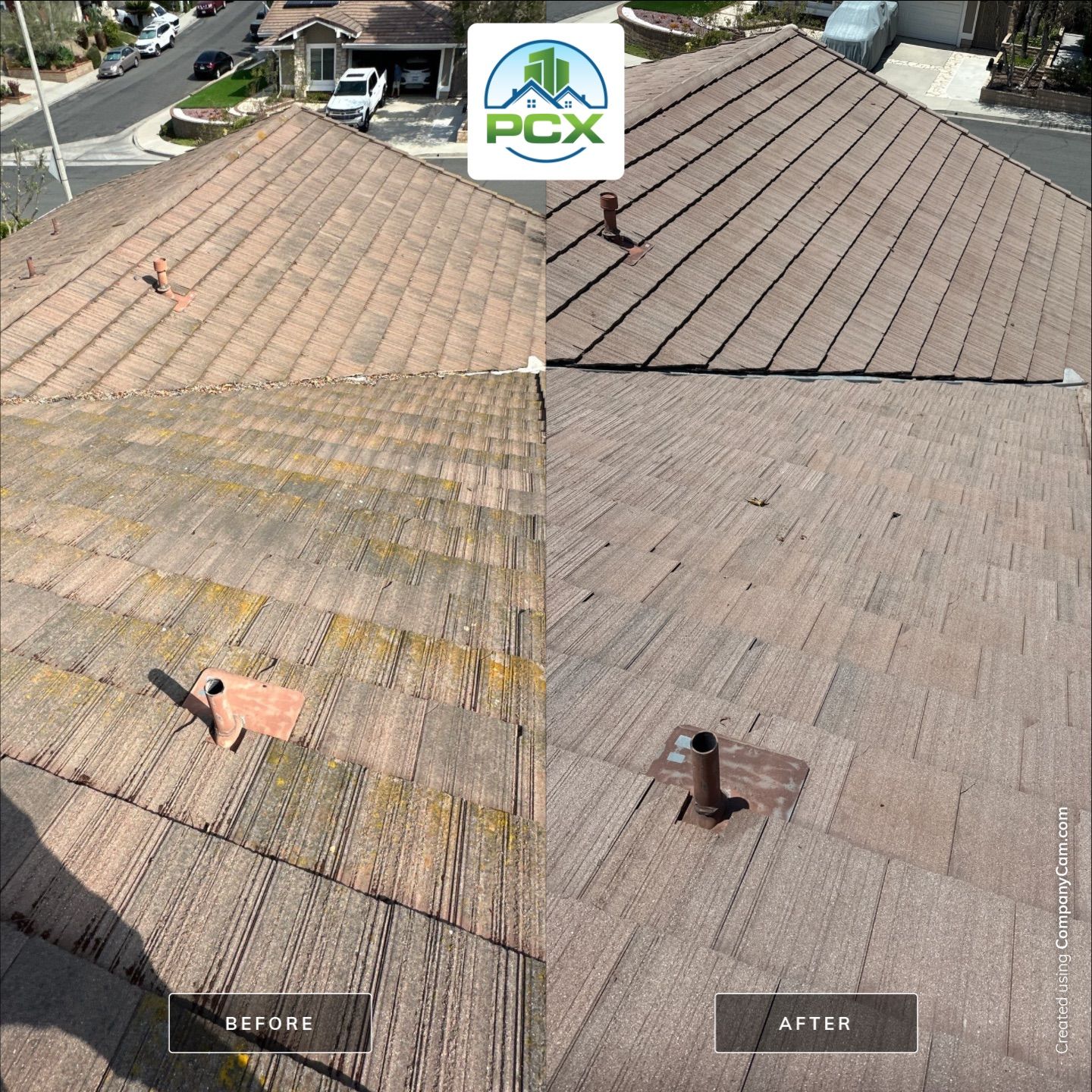 Orange County Roof Washing in Lake Forest by Property Cleaning Experts
