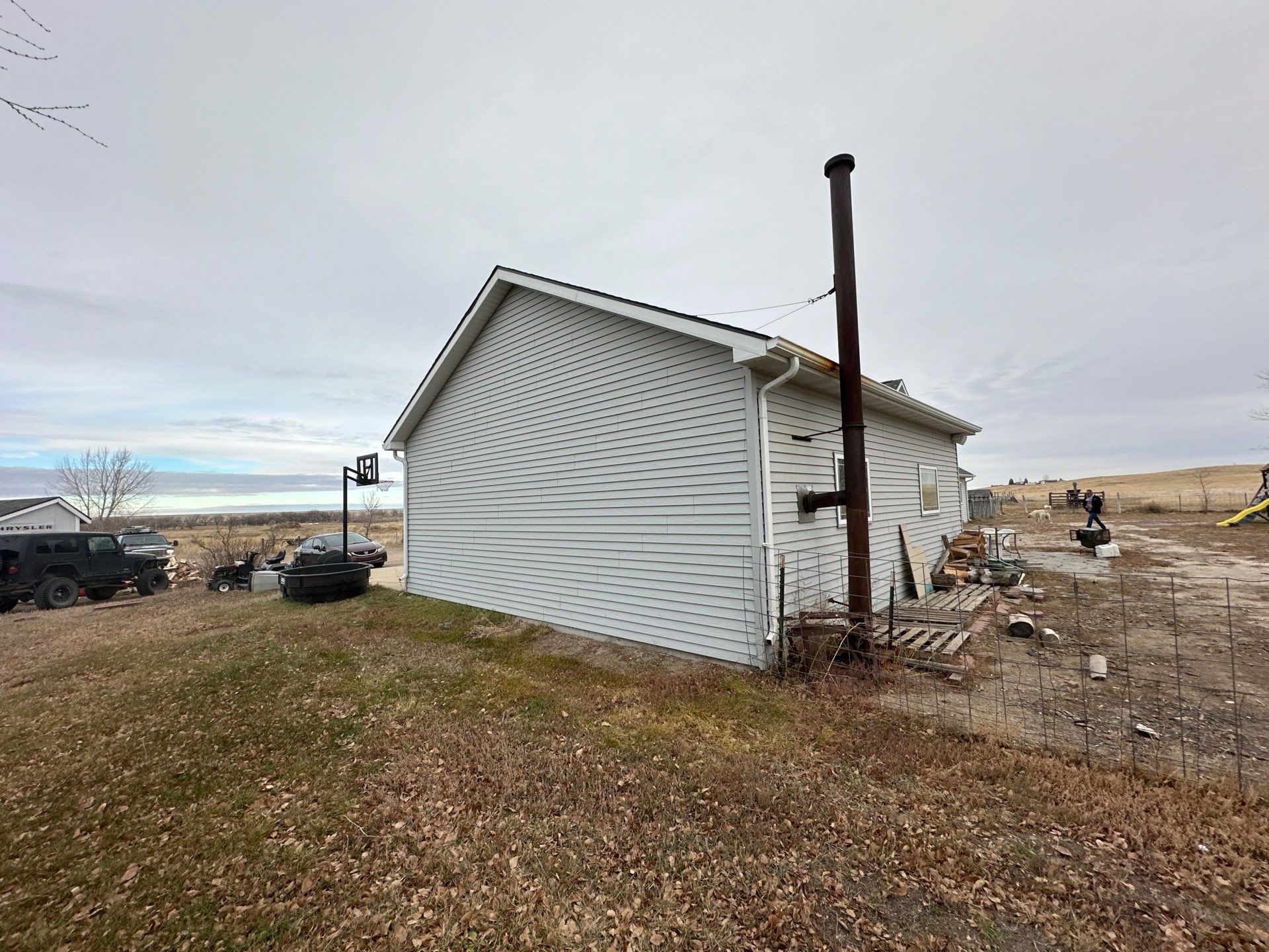 Residential Siding Replacement Project in Chinook, MT by swagg construction