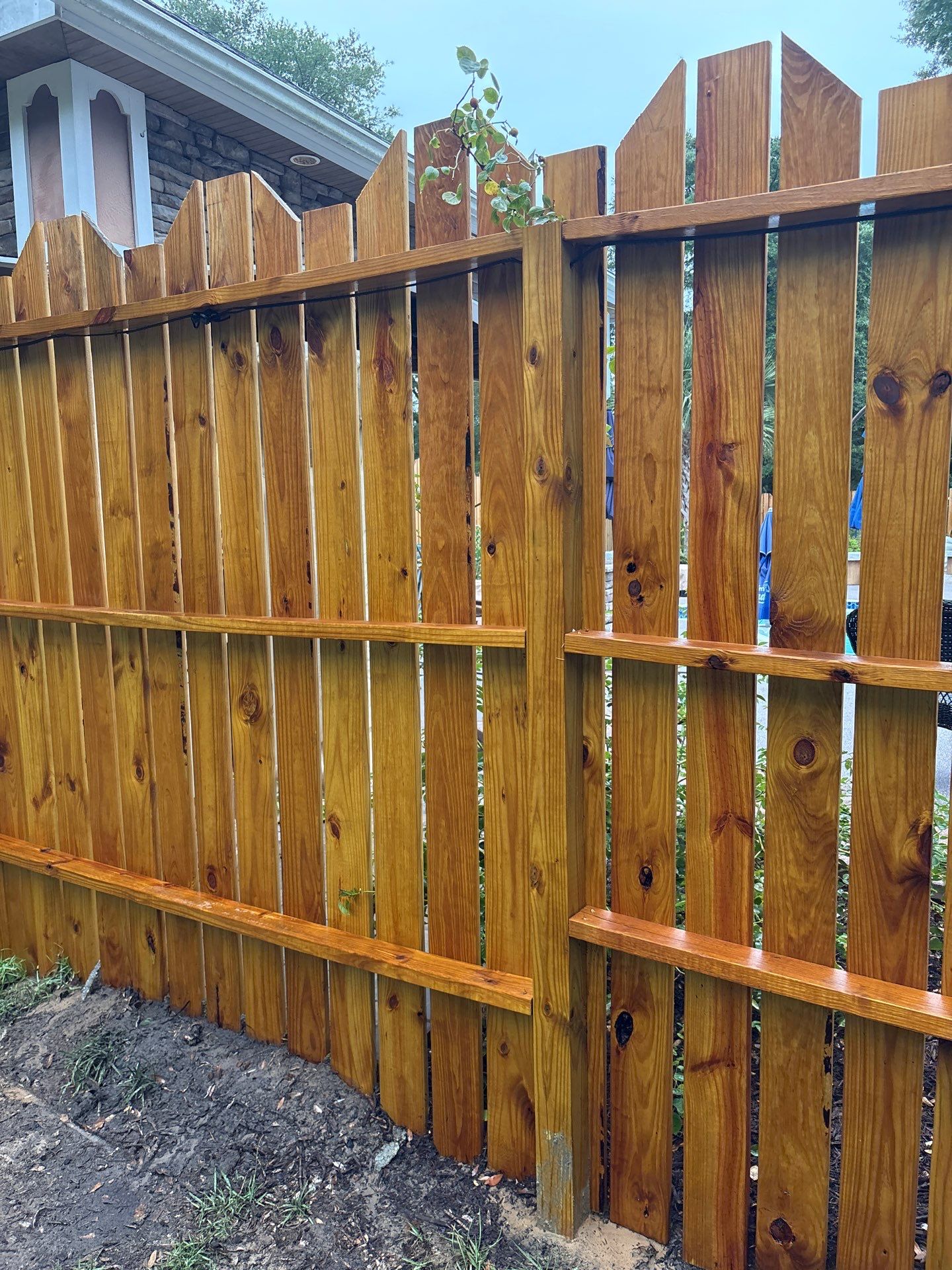 Fence using Wood Sealant by DuraSeal