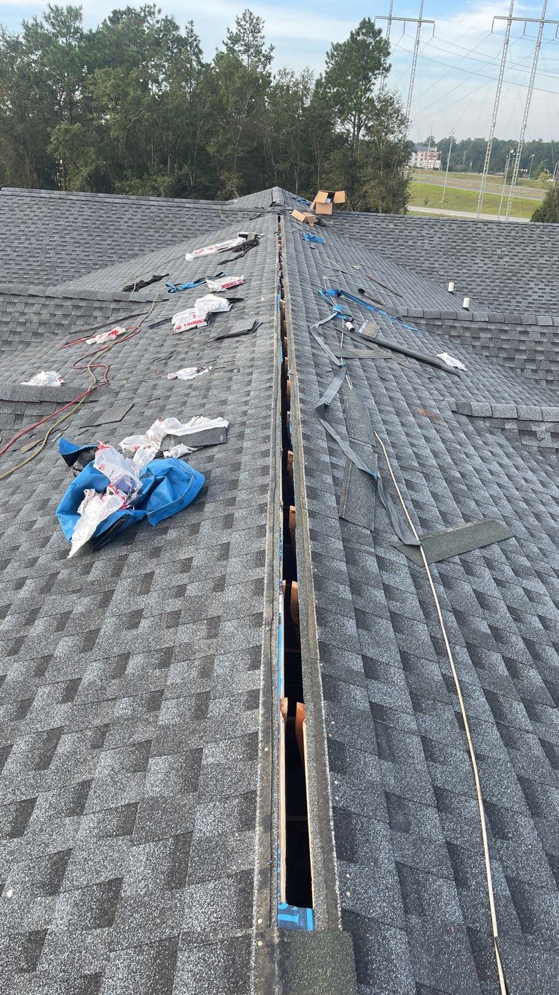 Commercial Roofing Installation using Roof Replacement by American Roofing & Construction LLC