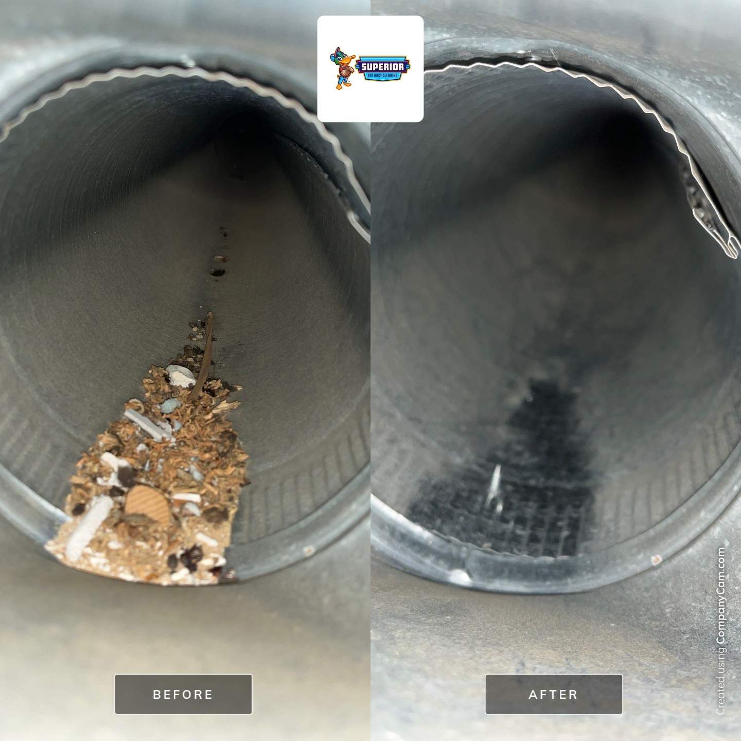 Air Duct Cleaning With a Vacuum Truck in Claysville, PA by Superior Air Duct Cleaning