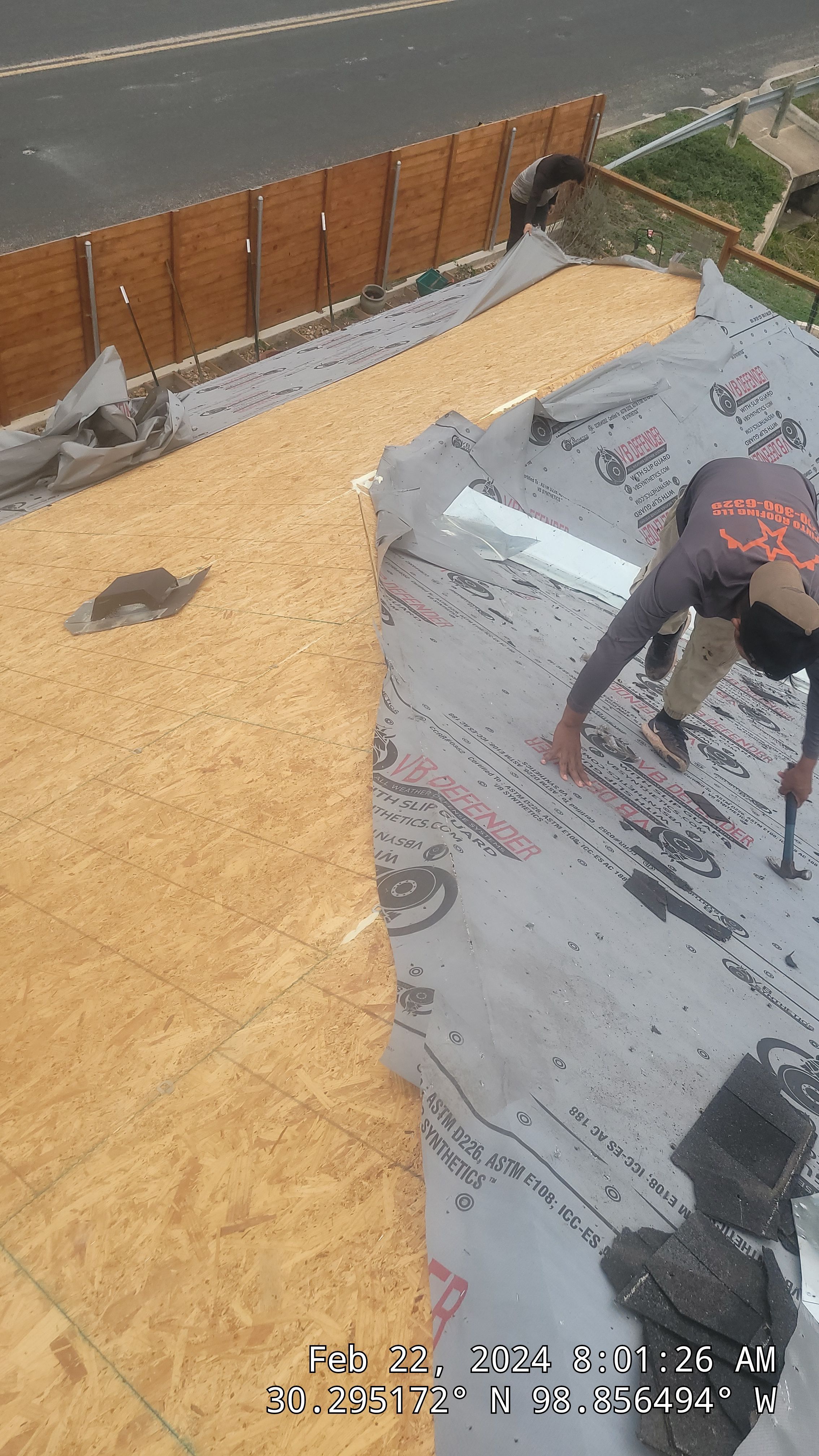 Complete Roofing Replacement and Chimney Flashing Repair in Fredericksburg by Caliber Restoration LLC