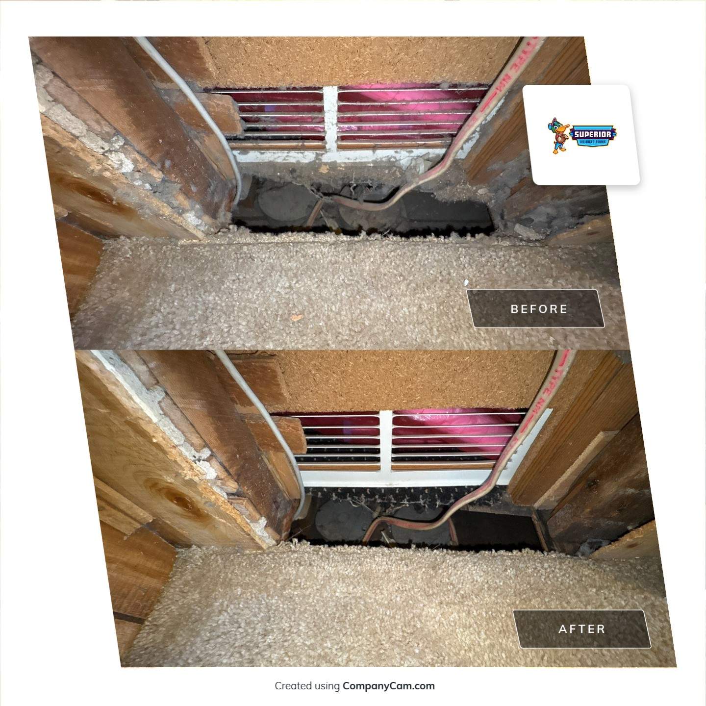 Air Duct Cleaning With a Vacuum Truck in Kittanning, PA by Superior Air Duct Cleaning