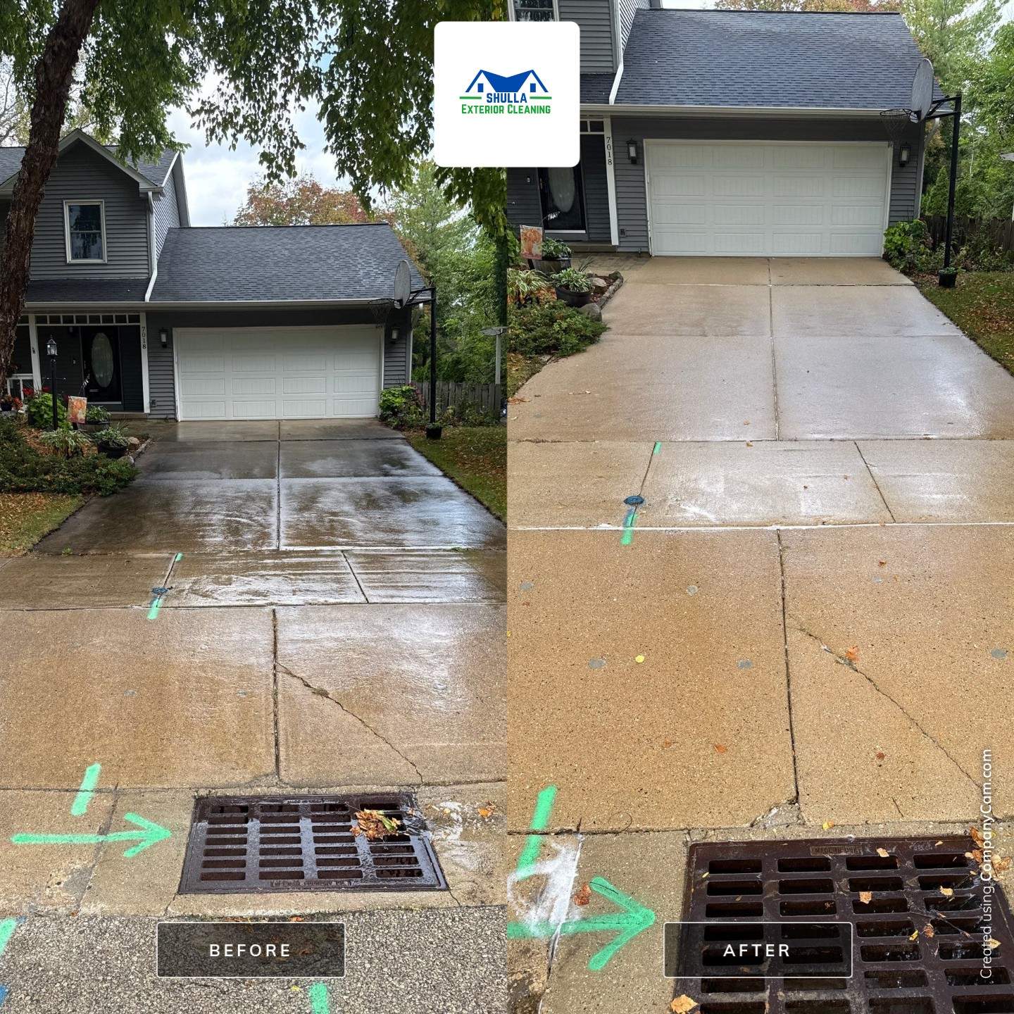 House Wash and Driveway Clean by Shulla Exterior Cleaning