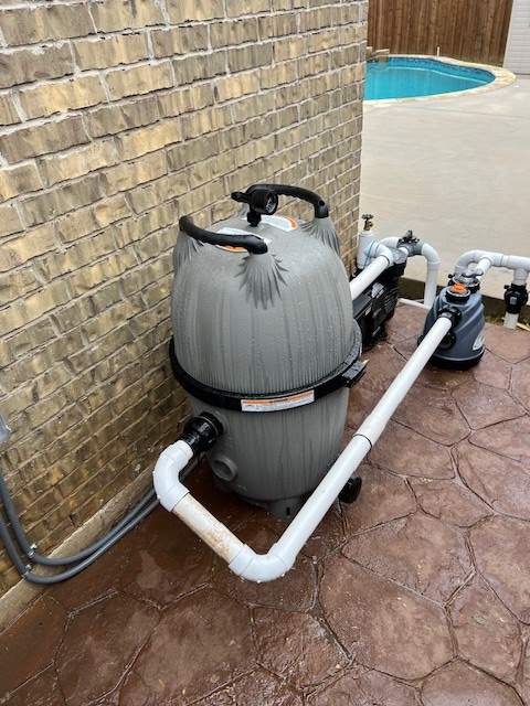 Freeform Pool with Raised Spa and Stone Coping by Pinnacle Pools and Spas - DFW