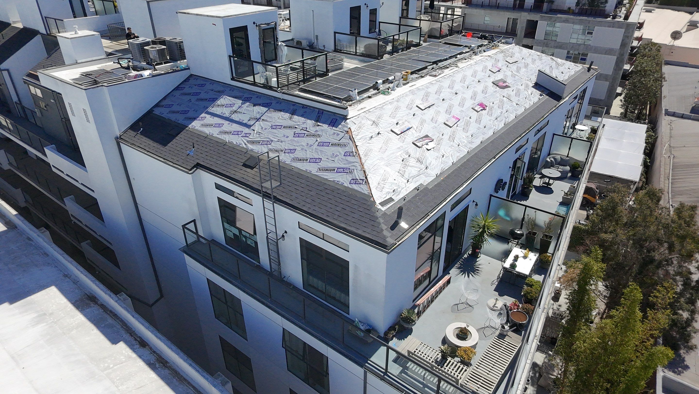 Apartment Building in Marina del Rey by Hull Brothers Roofing