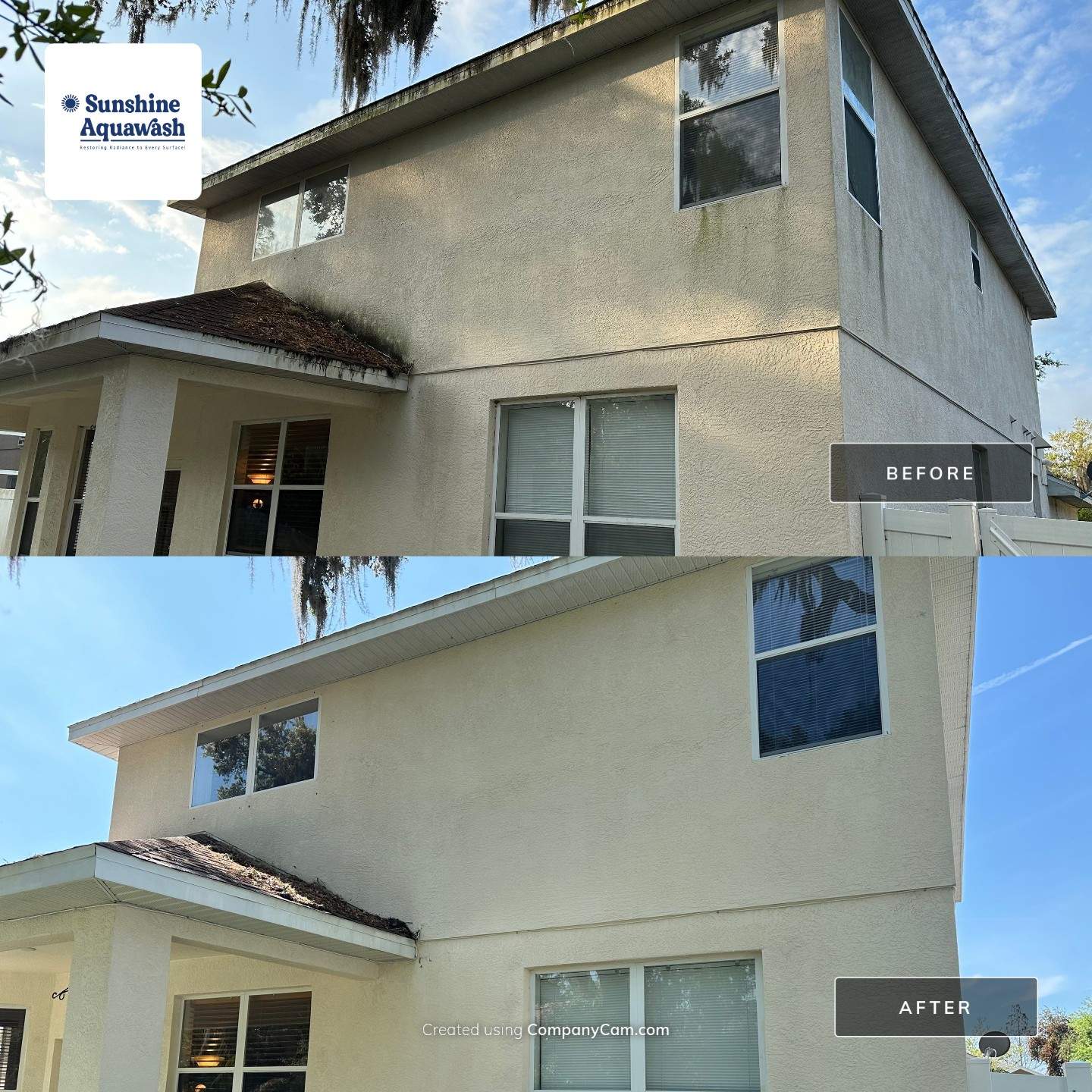 House Wash, Vinyl Fence, Patio, Driveway & Sidewalk Cleaning in Oakley Place, Ellenton, FL | Sunshine AquaWash by Sunshine AquaWash