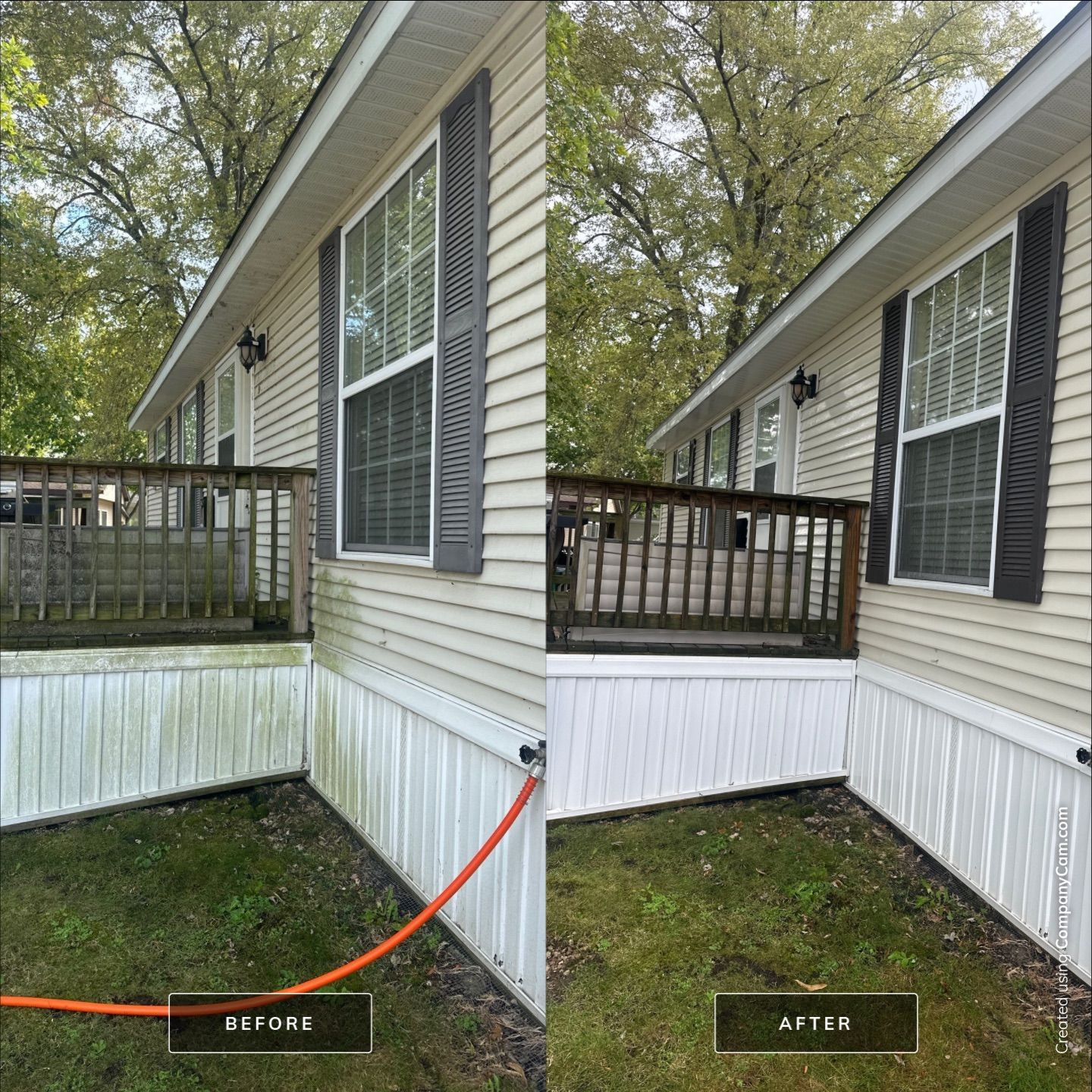 Project in Elgin by Simmons Power & Soft Washing