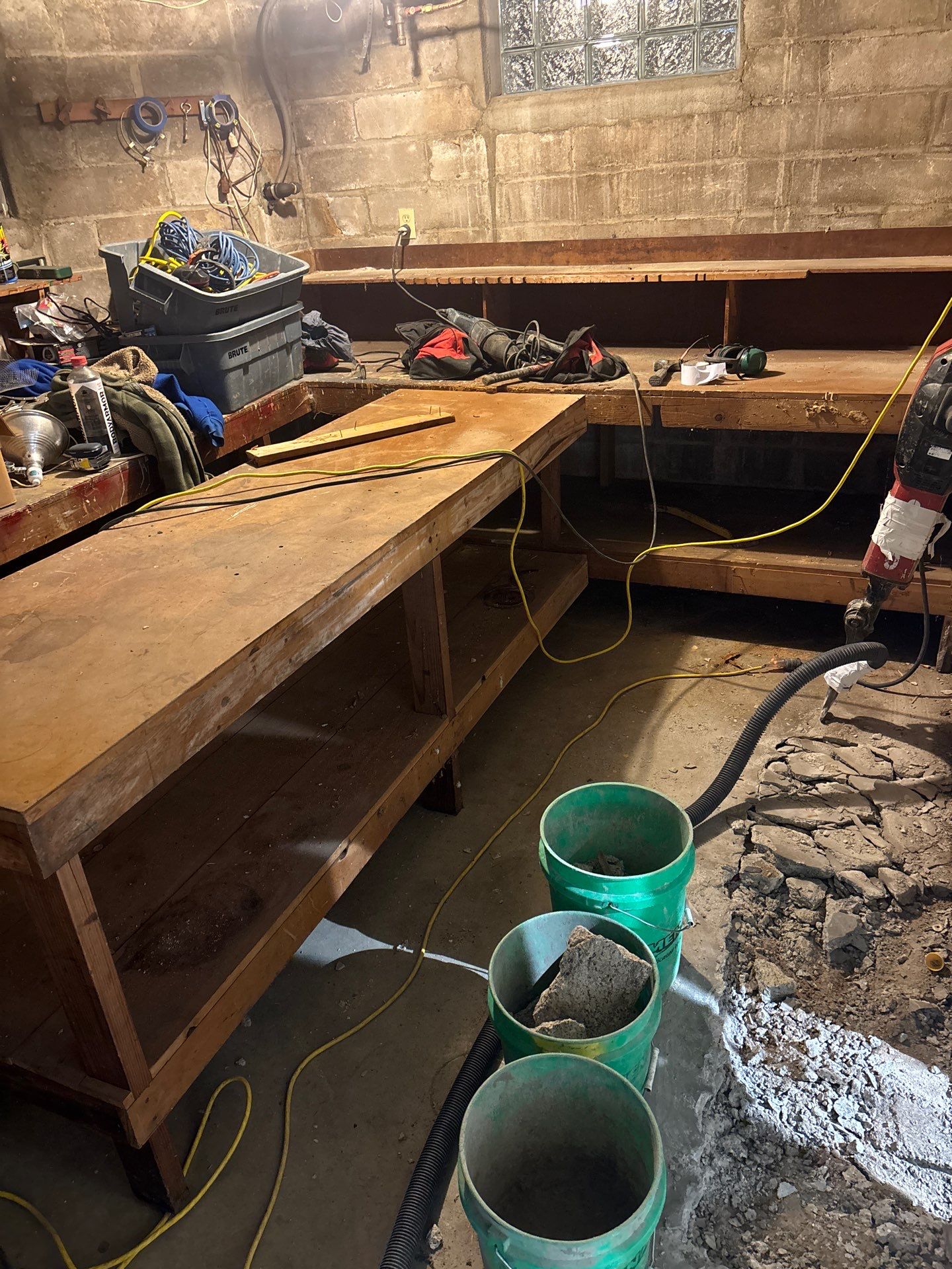 Drain Tile in South Minneapolis by Waterproofing Northeast