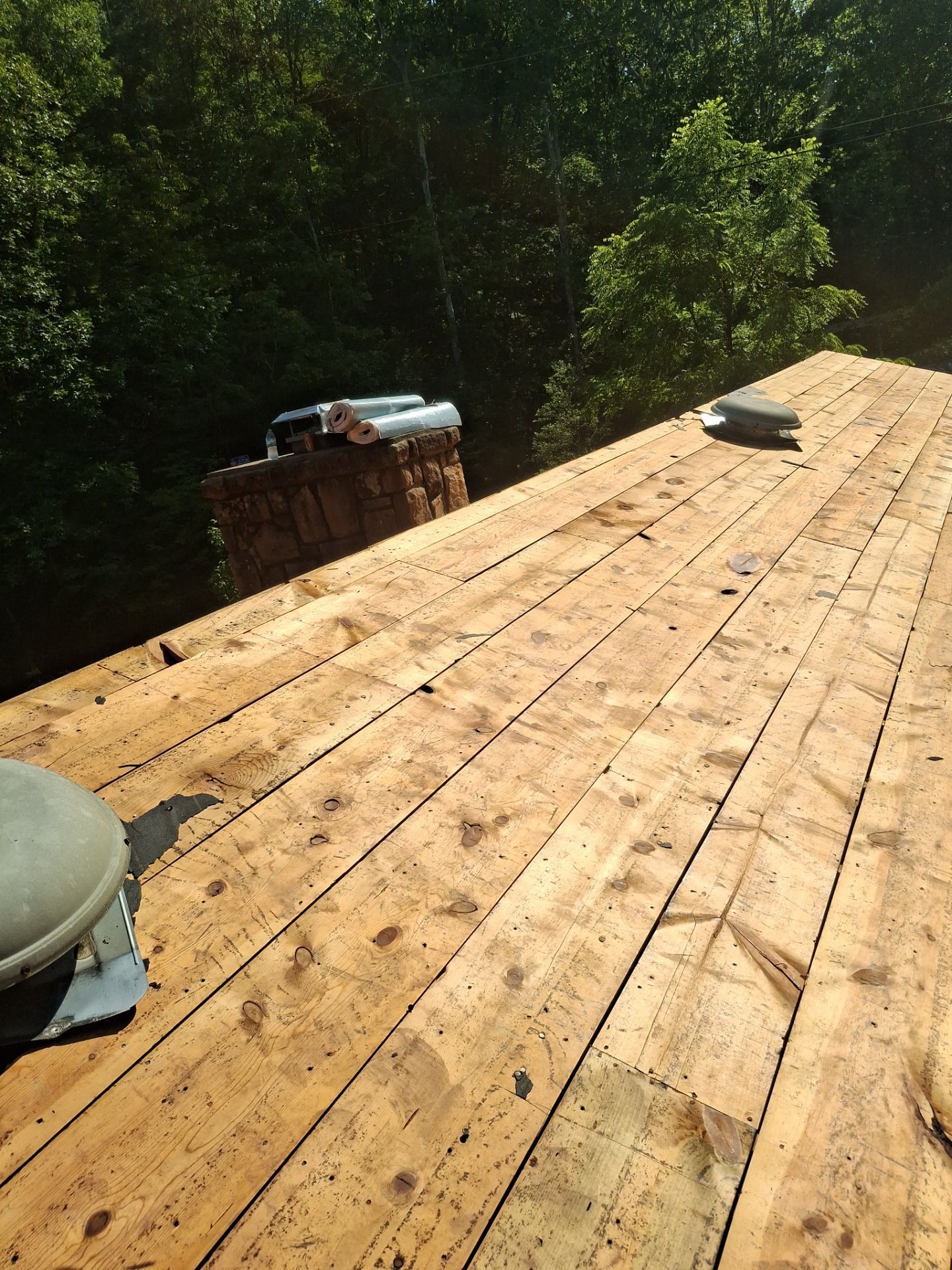 Residential Roofing Installation using GAF Timberline HDZ Barkwood by Rainstoppers Roofing