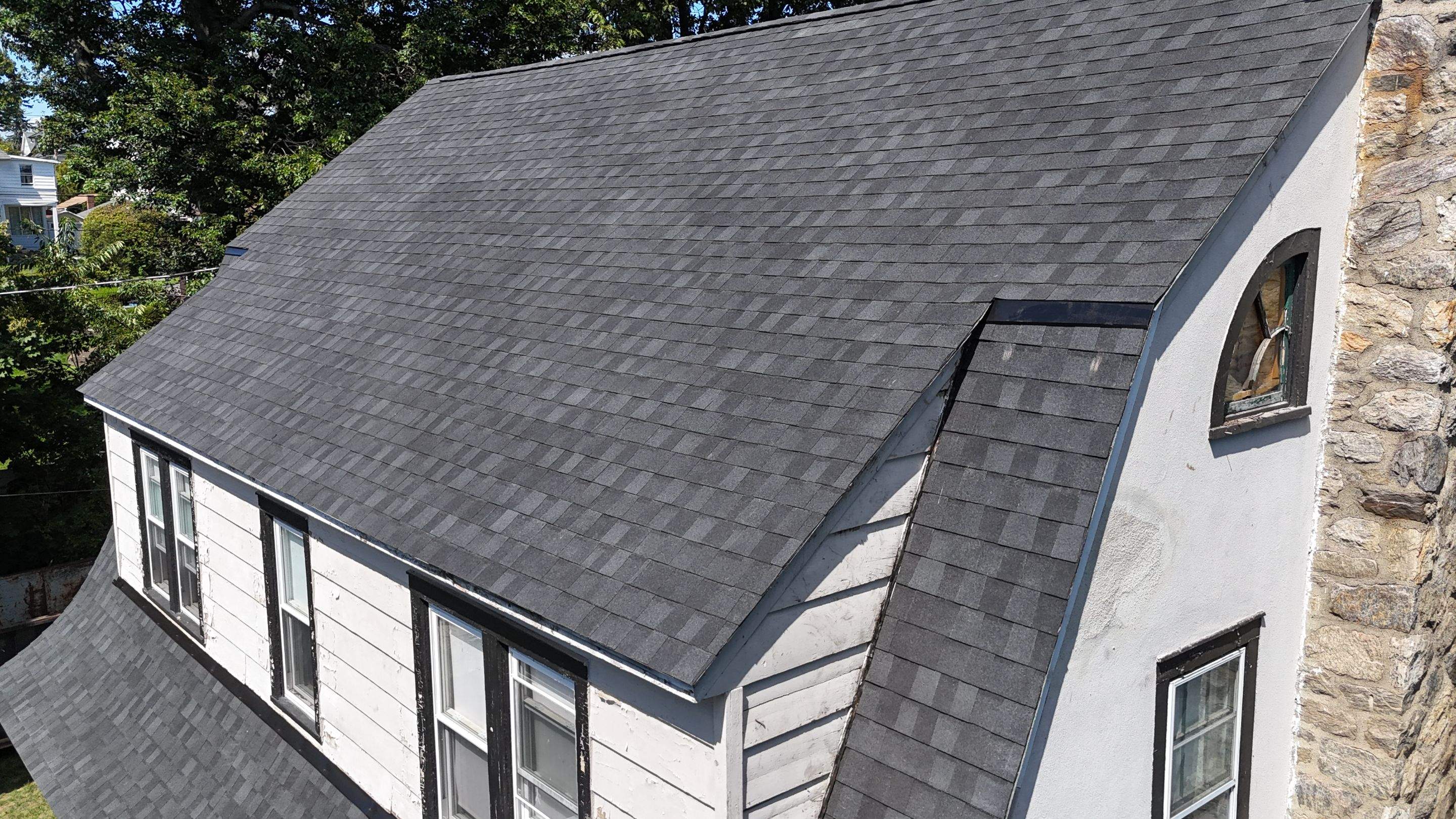 Project in Mount Vernon by The Energy Efficient Roofer & George's Seamless Gutters