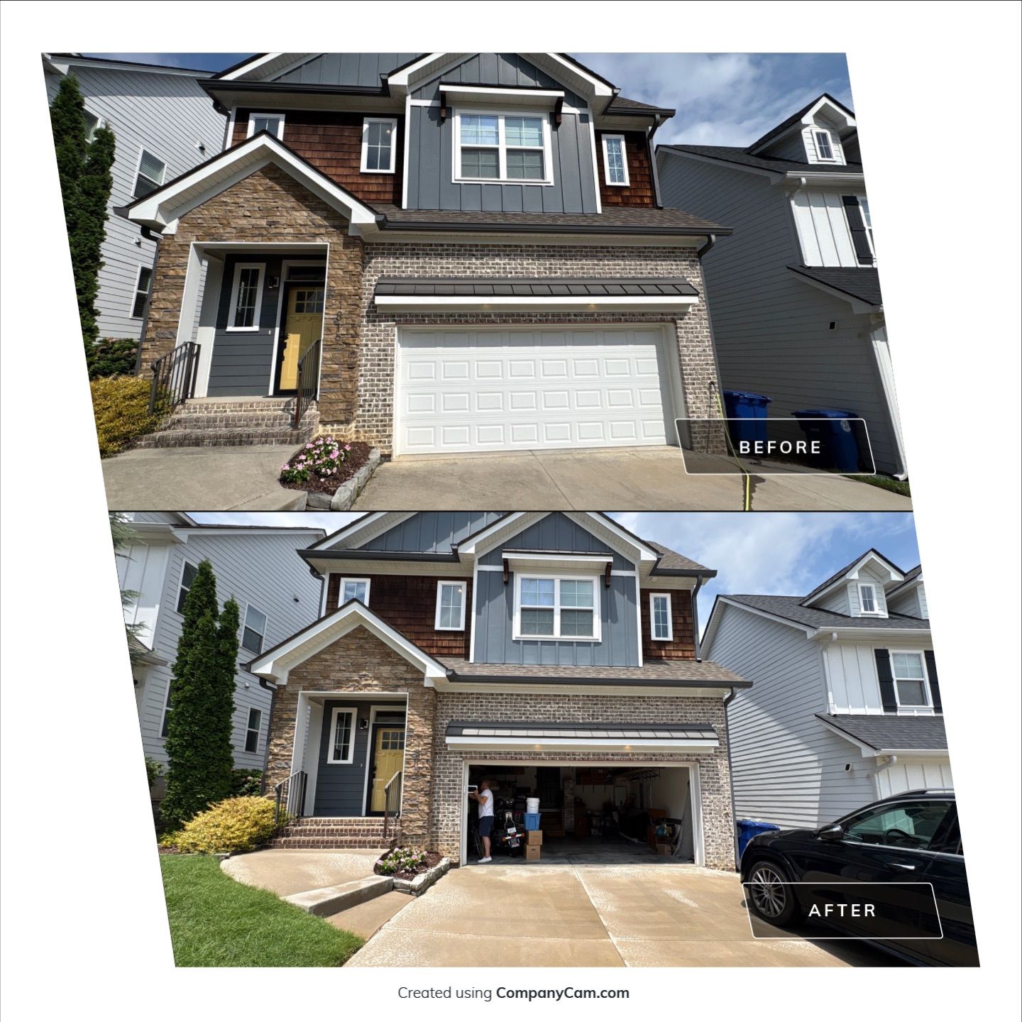 Project in Chattanooga by Curb Appeal 