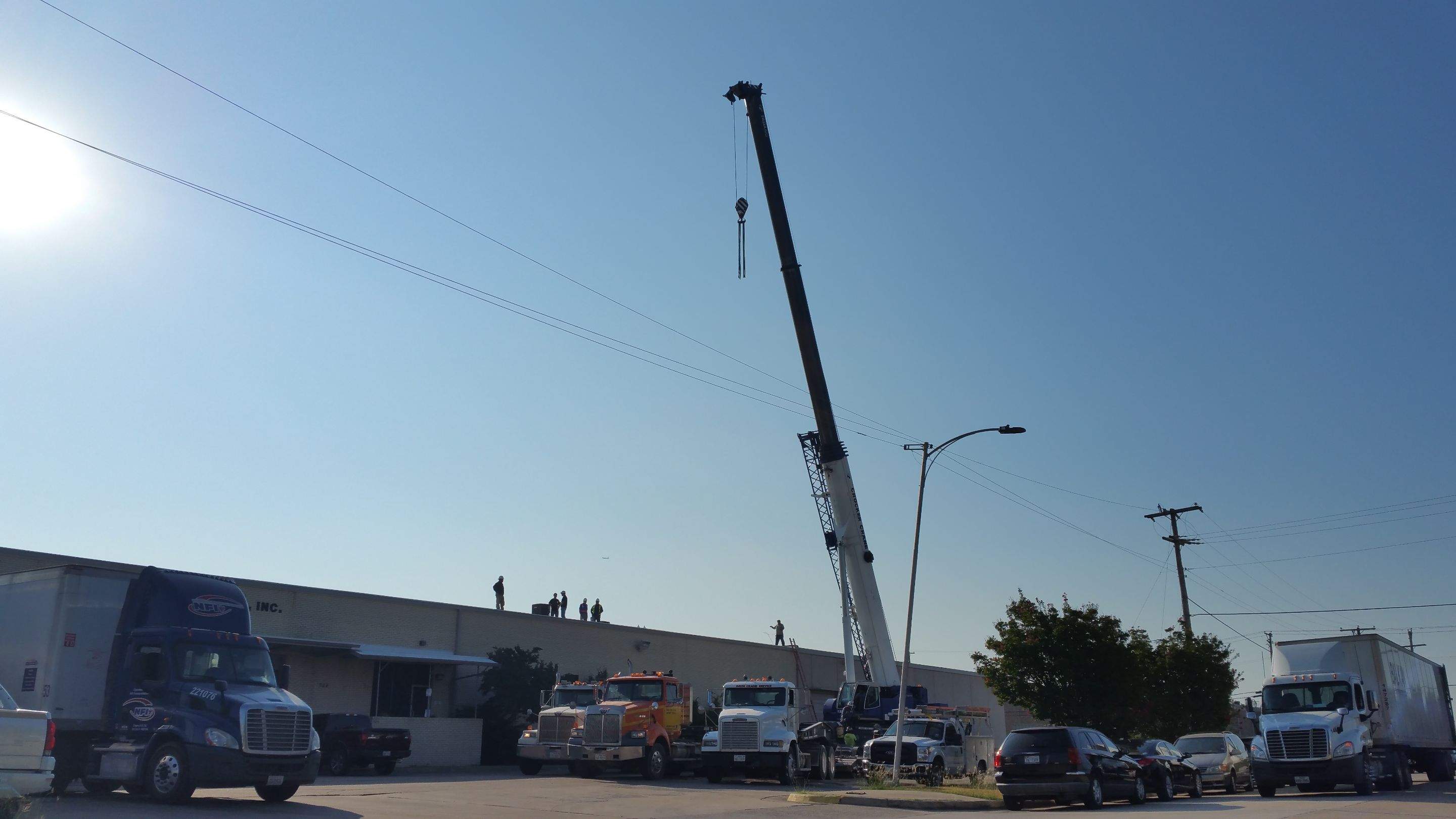 Massive Storm Damage Project - Factory in Arlington by First United Roofing & Construction
