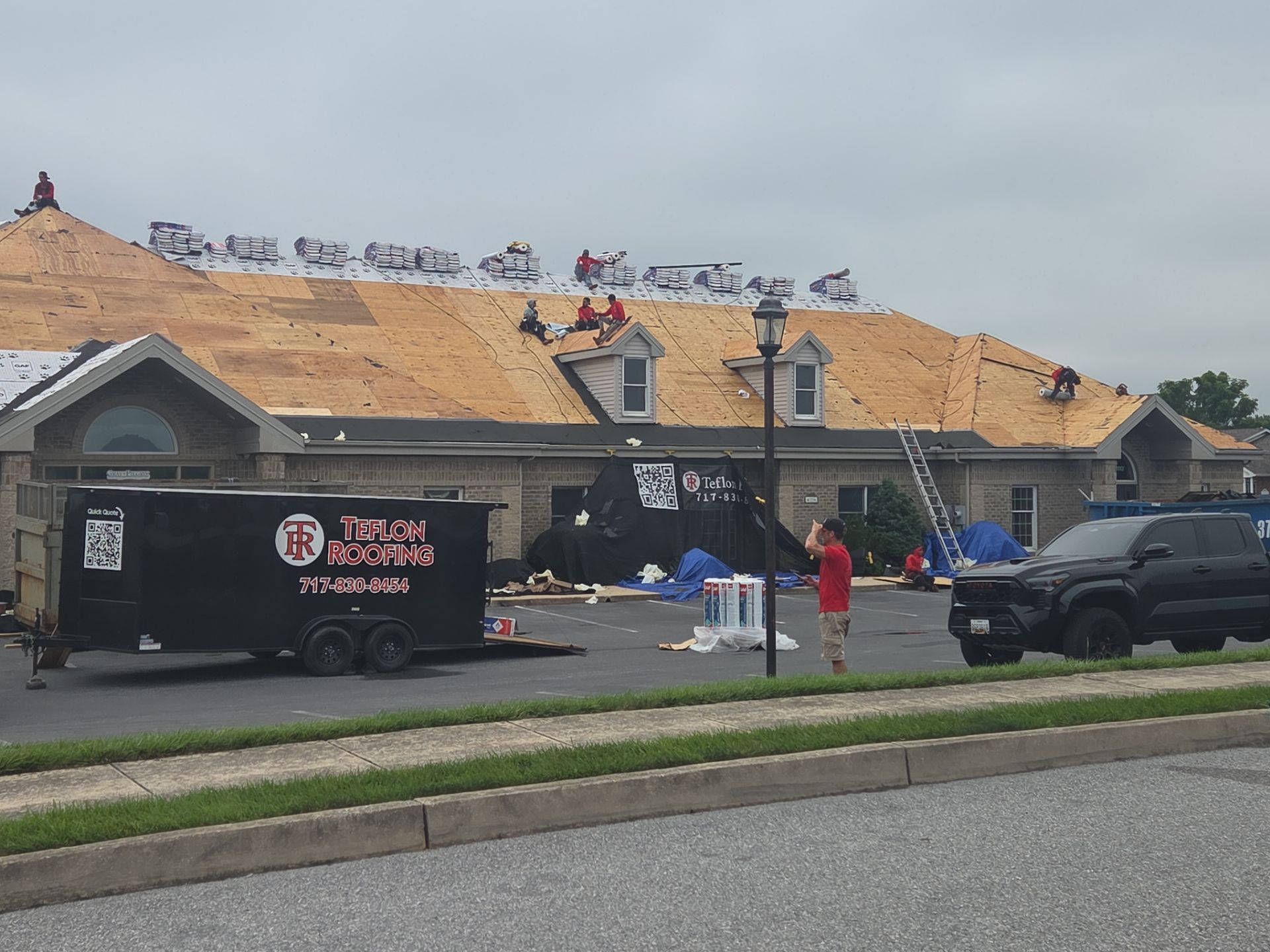 Gaf Architectural Roof Installation by Teflon Roofing