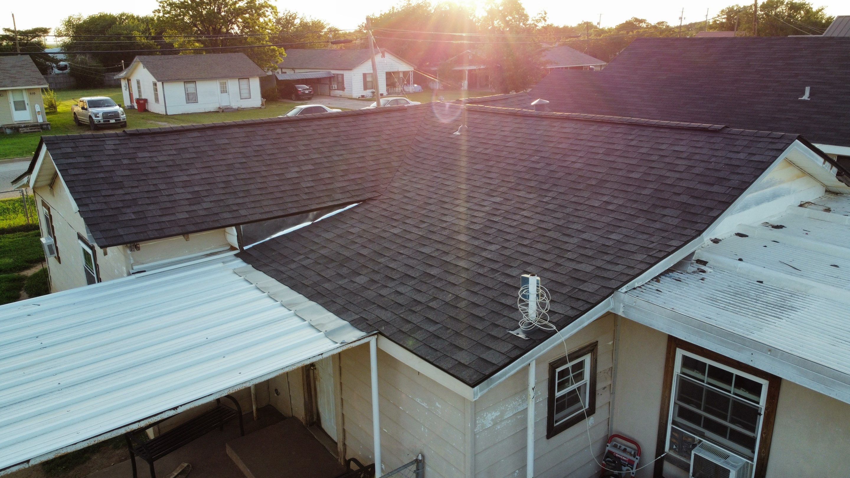 Reroof with Full Redeck by Berry Good Roofing 