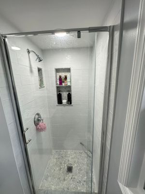 Bathroom Remodel using Tile