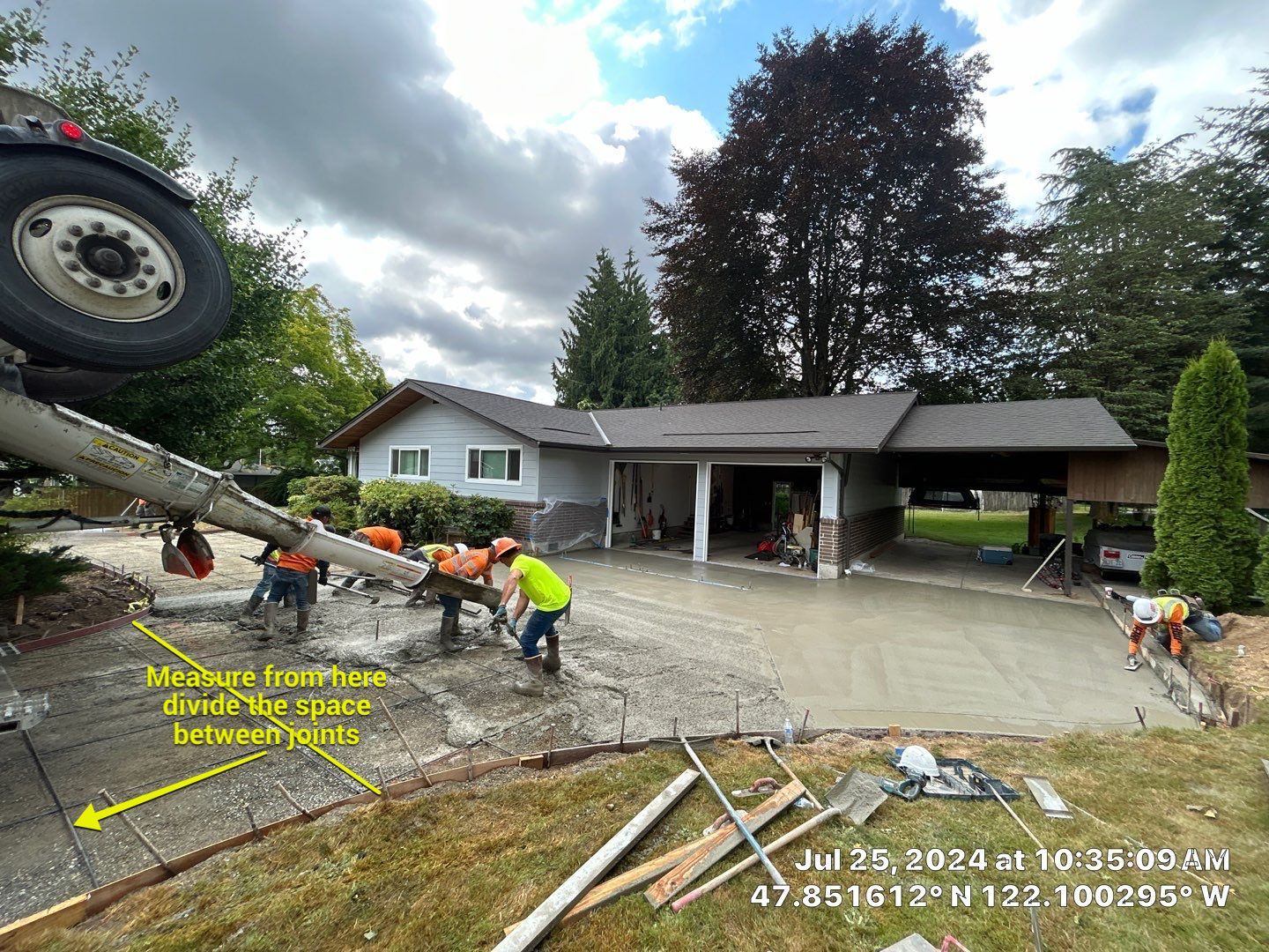 Rodd | Concrete Driveway Extentension by Jireh Asphalt & Concrete Inc 