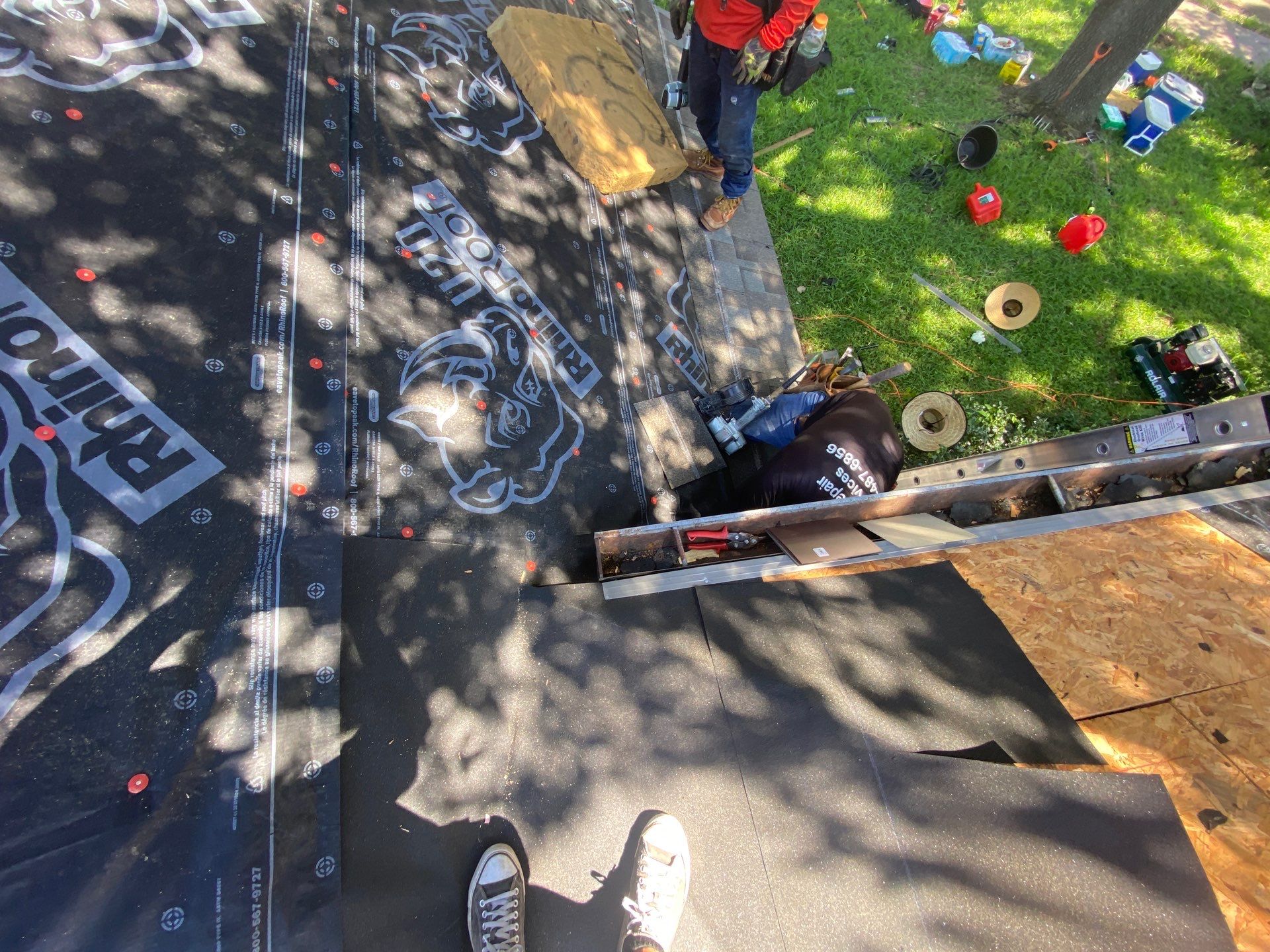 Residential Roofing Repair using Owen's Corning Duration (Lifetime) Shingles by Roof Repair Company
