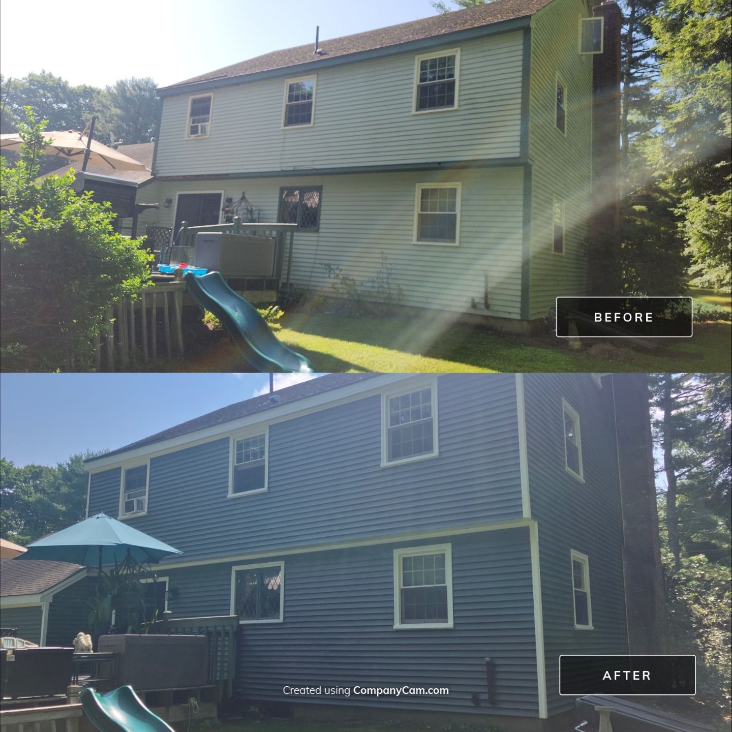 Siding using Cert. Monogram D/4 x 12'6" Clapboard, Forest by DiGiorgi Roofing and Siding Inc