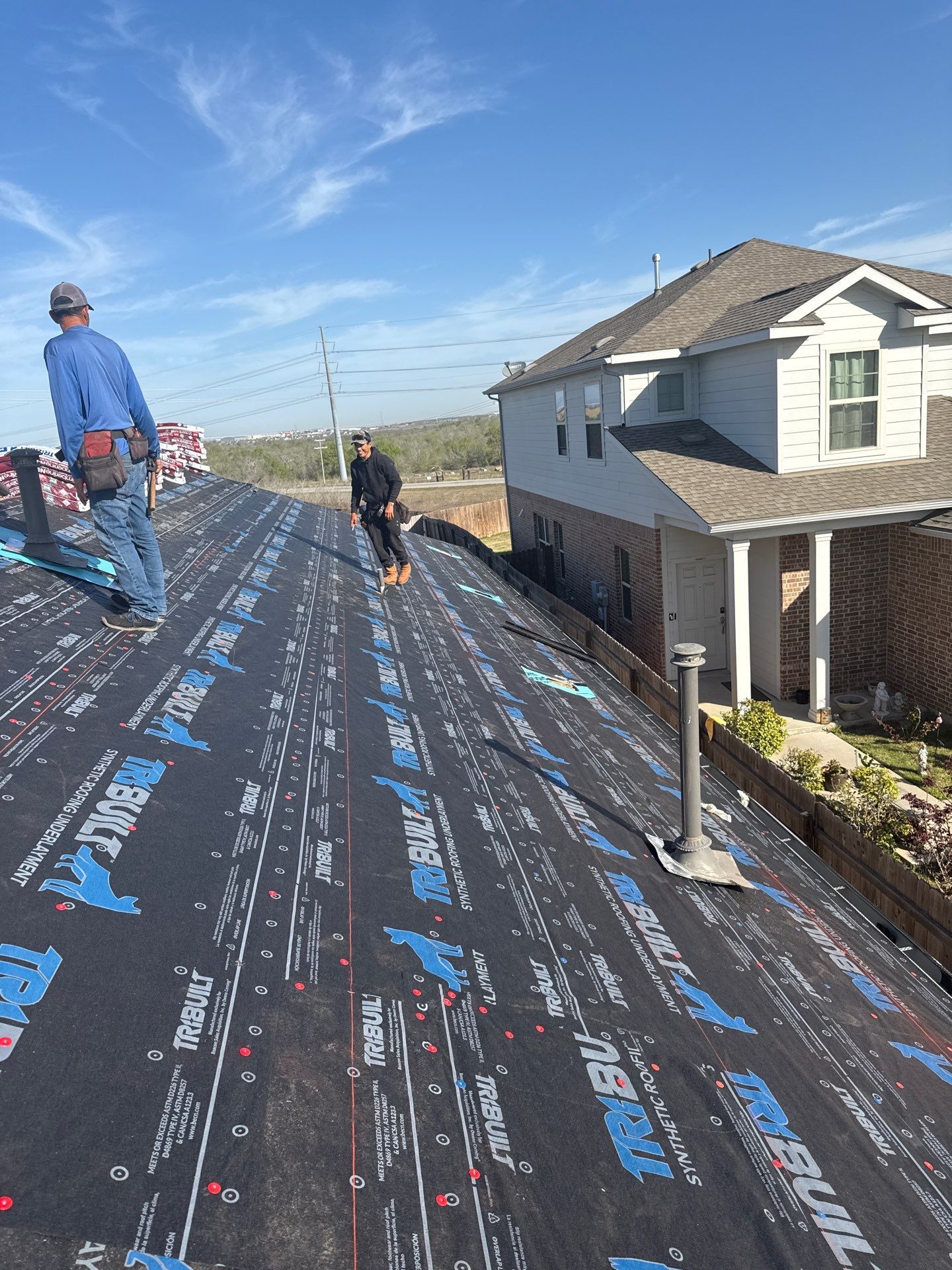 Project in Del Valle by Rhino Roofing and General Contracting, LLC