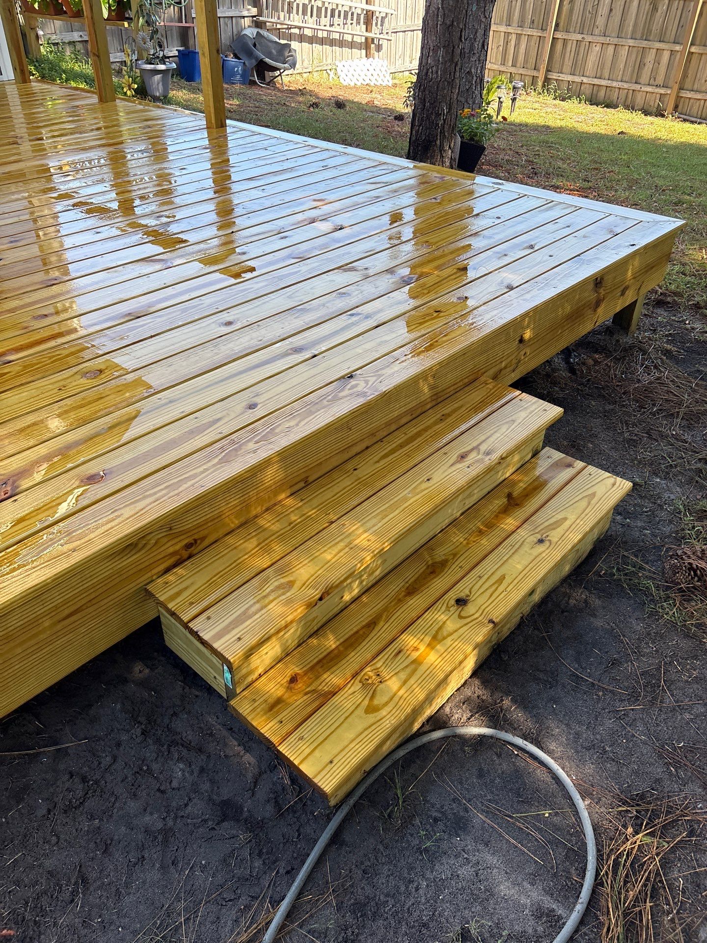 Deck using Wood Sealant by DuraSeal