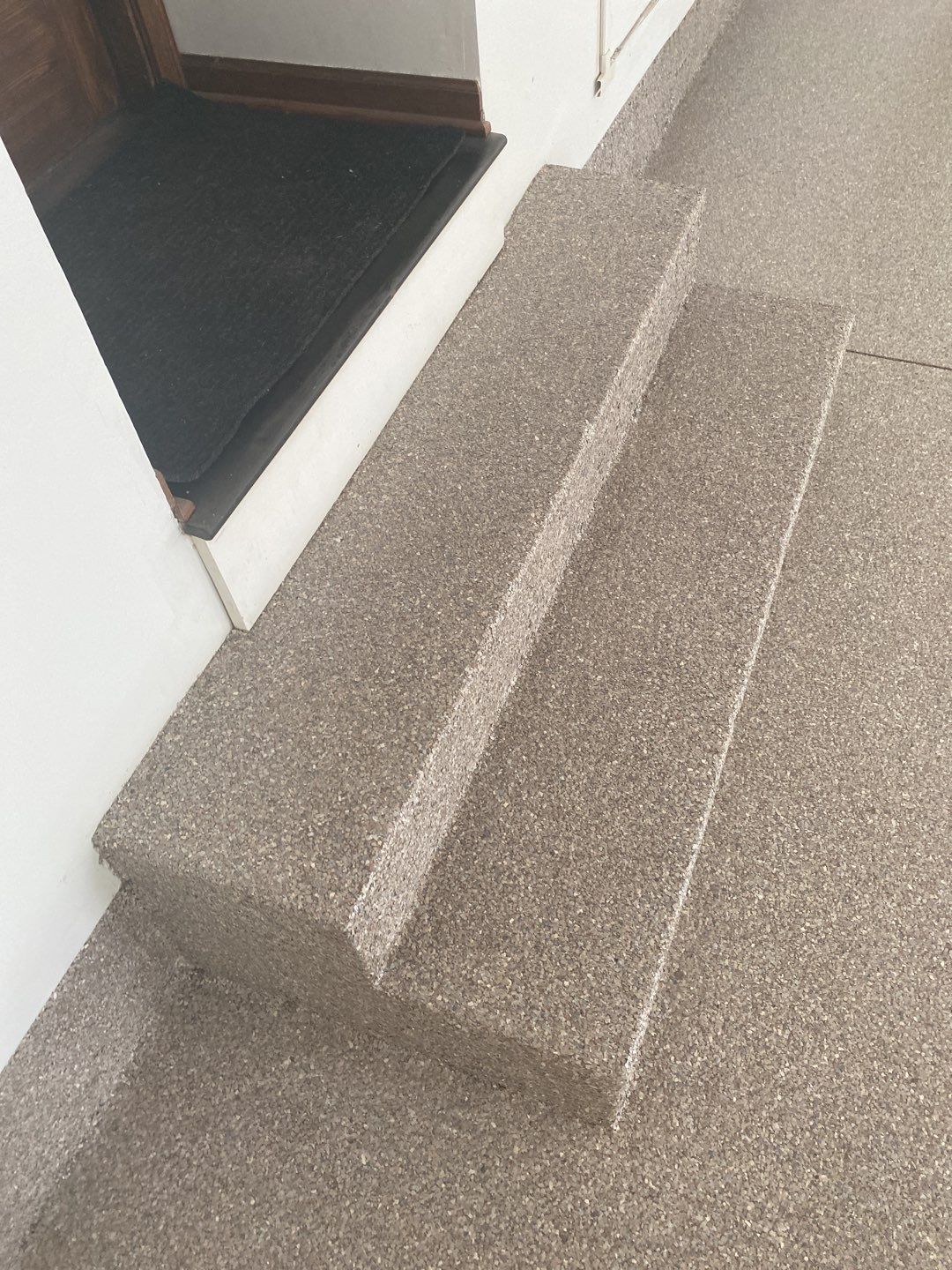 Garage Floor using Fieldstone by Your1DayFloor.com