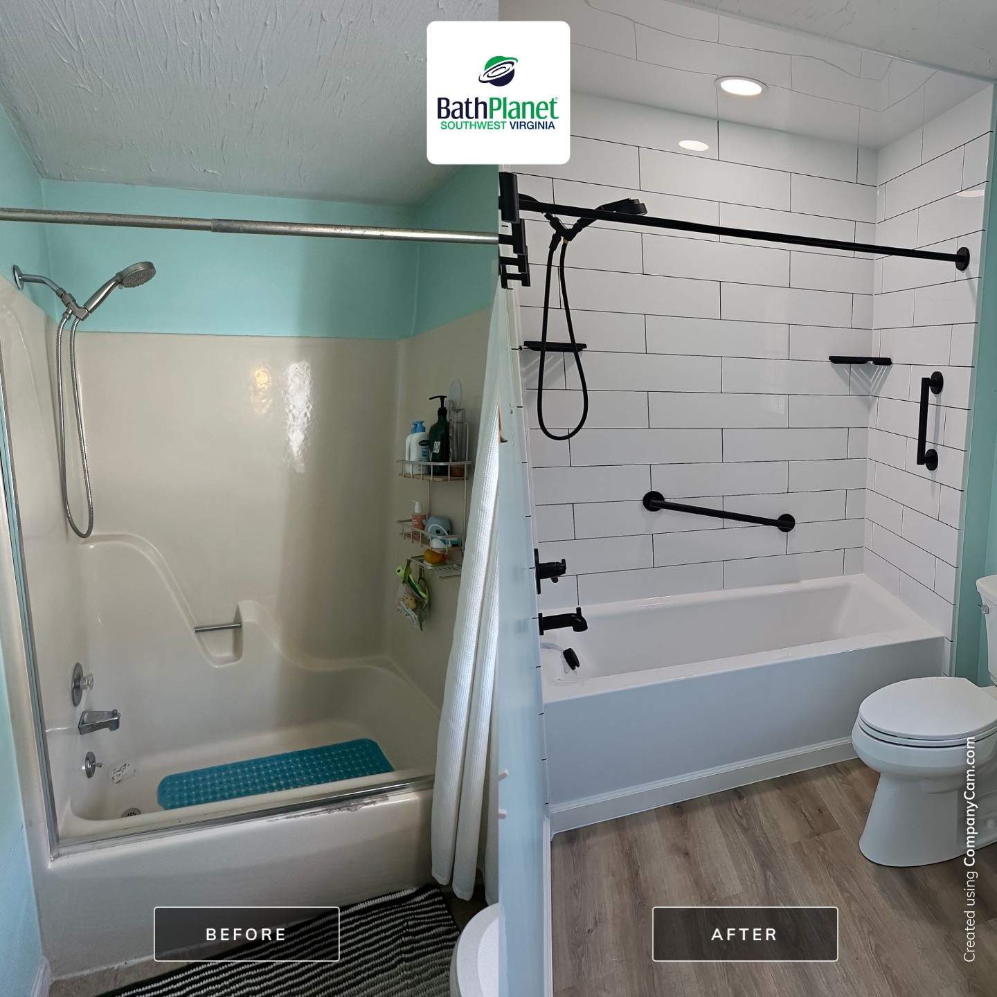 Beach Vibes Remodel by BathPlanet SW Virginia