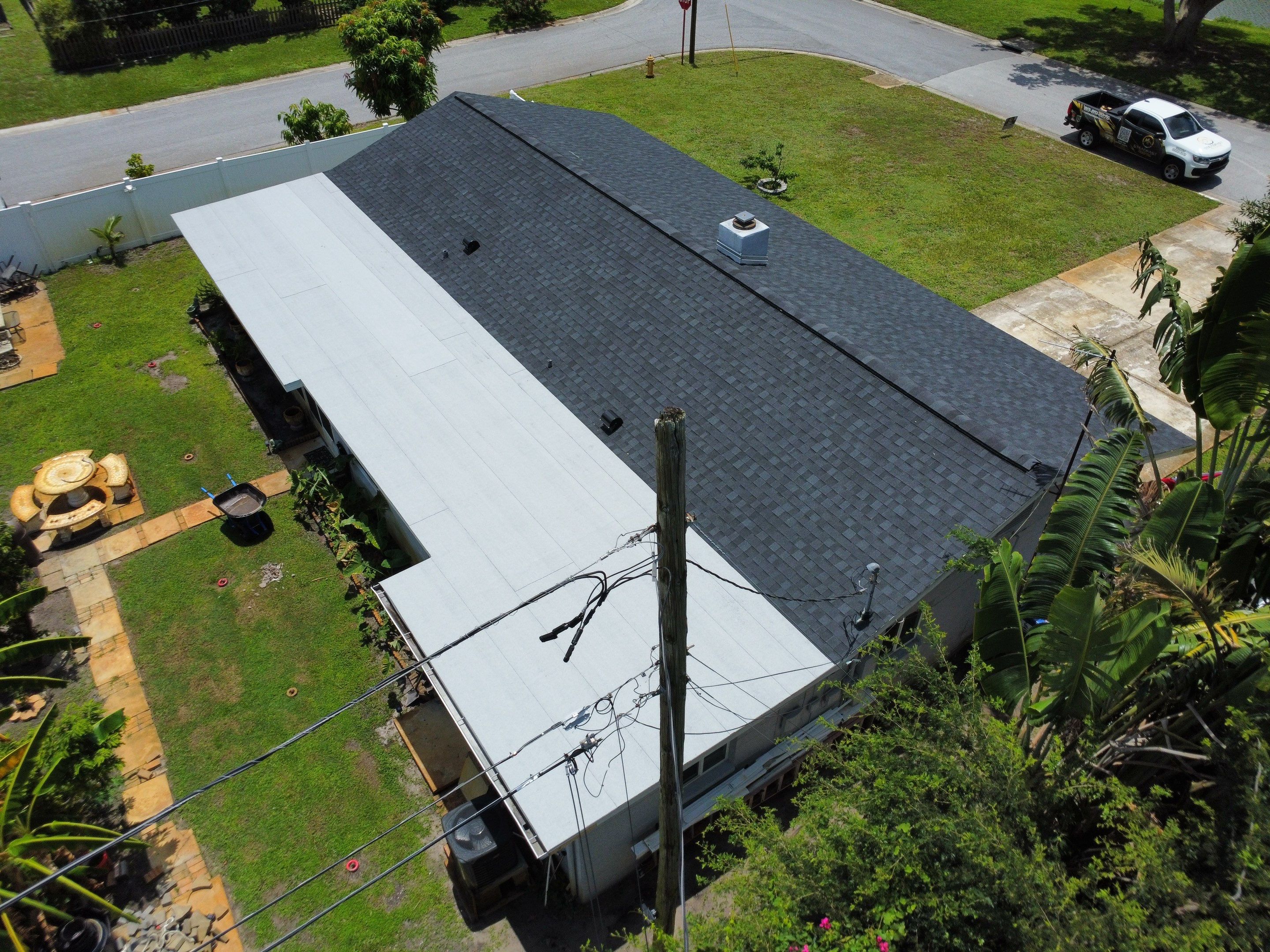 Roof Replacement in St. Petersburg, FL. by Steadfast Roofing 