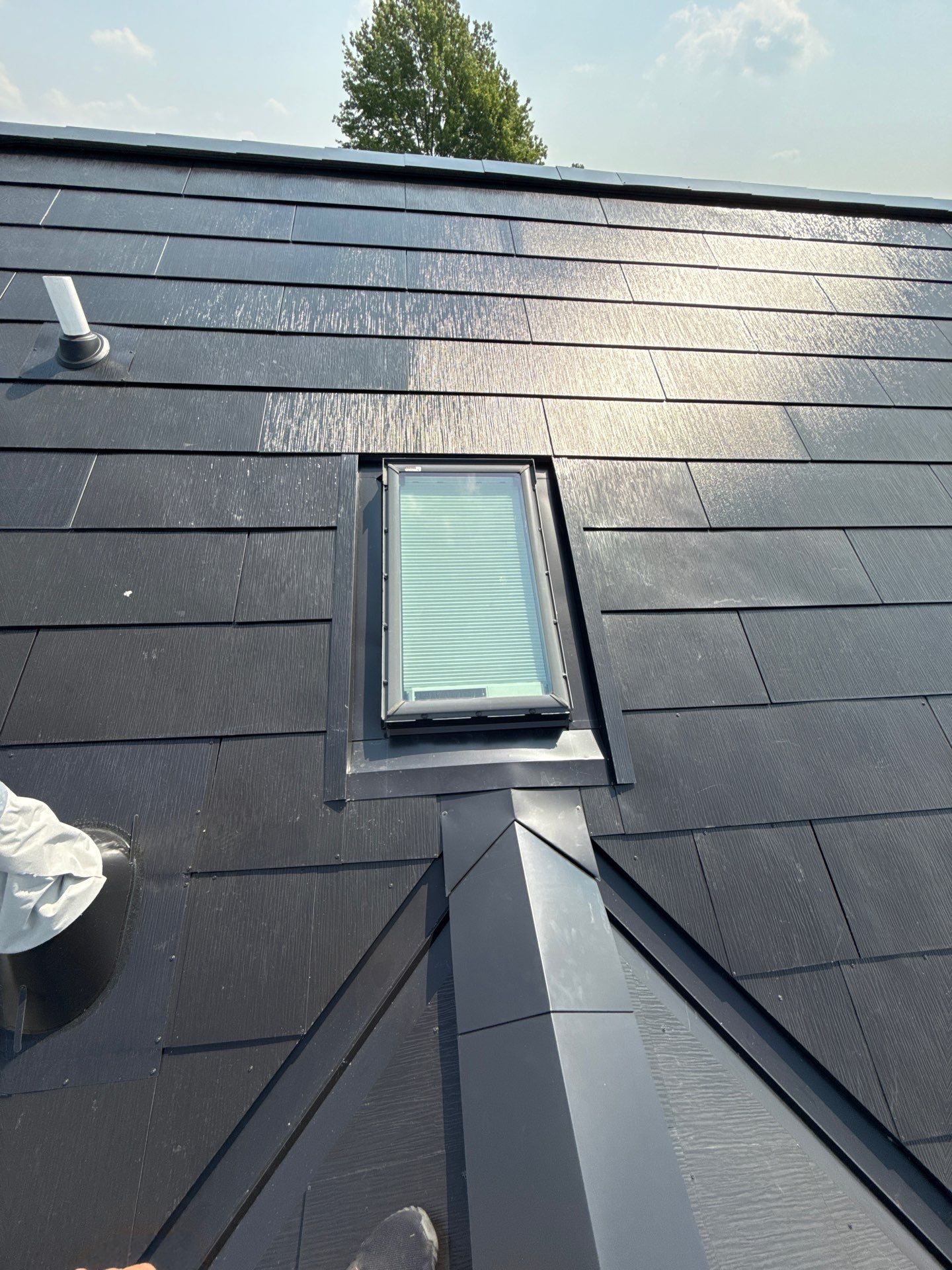 Tesla Solar Roof in Fairborn by Elevated Roofing and Siding