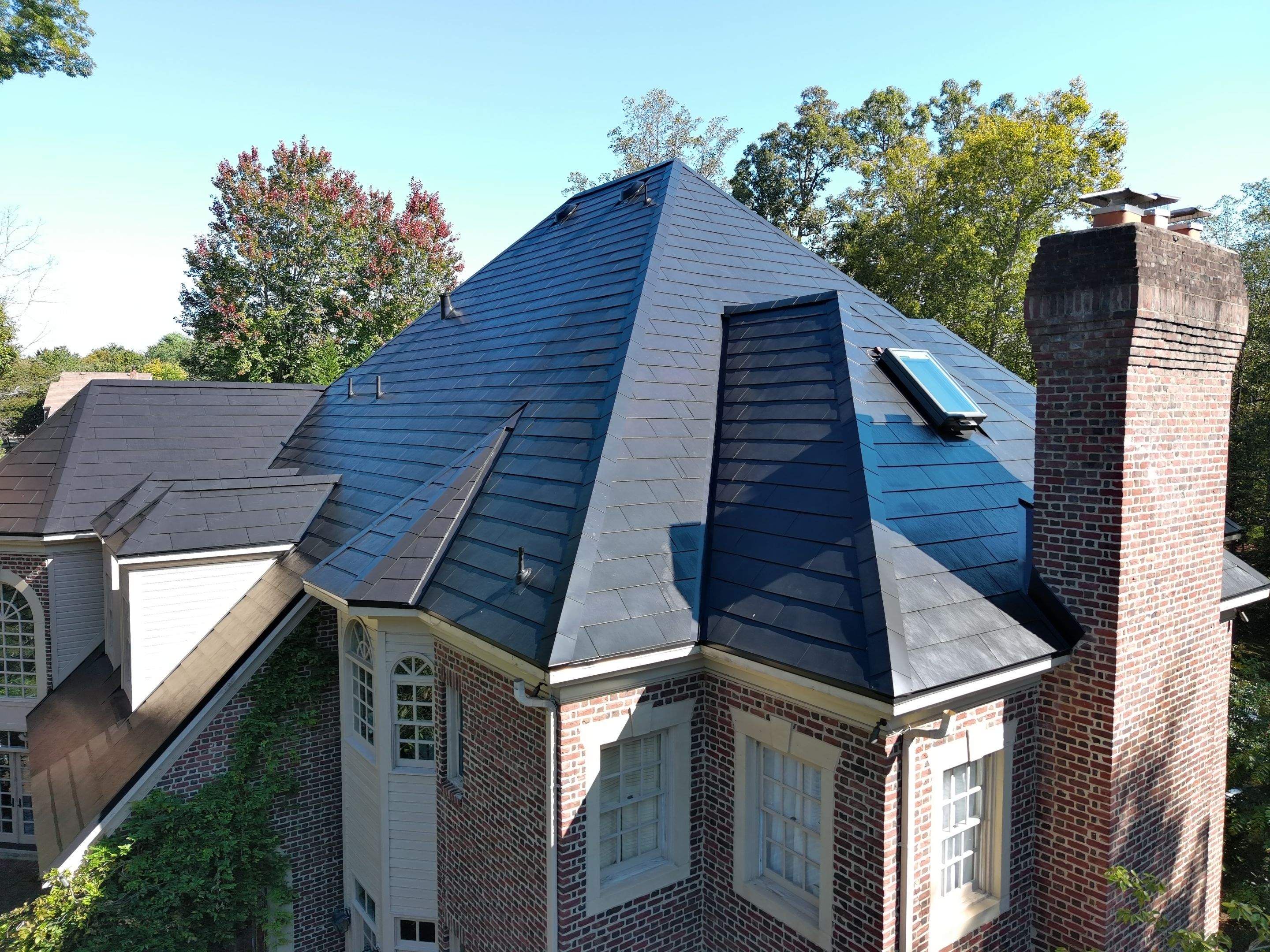 Extravagant Tesla Solar Roof in Maryland by American Home Contractors