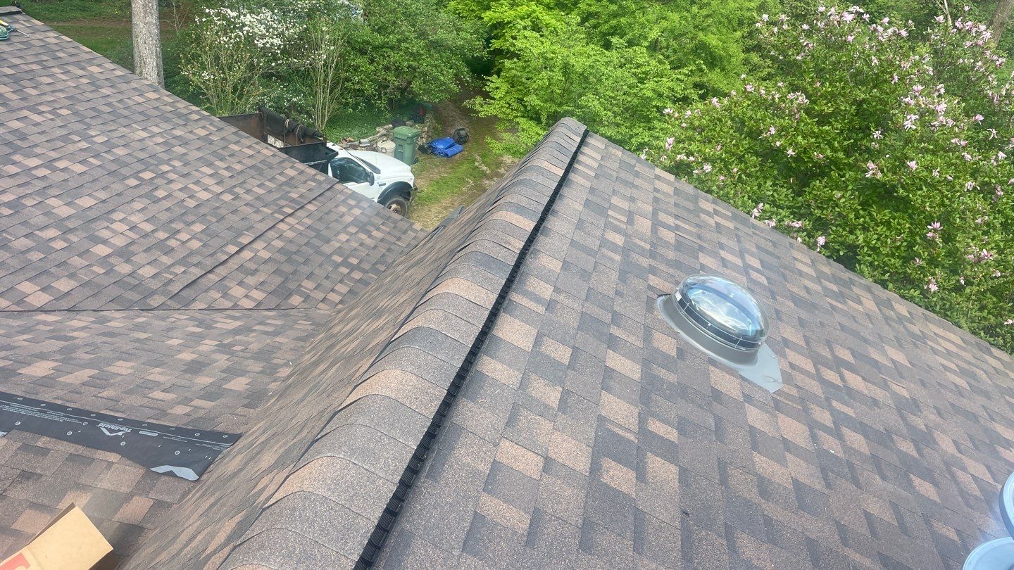 Roof Replacement w/ Skylights in Baltimore, MD (IKO Dynasty) by American Home Contractors