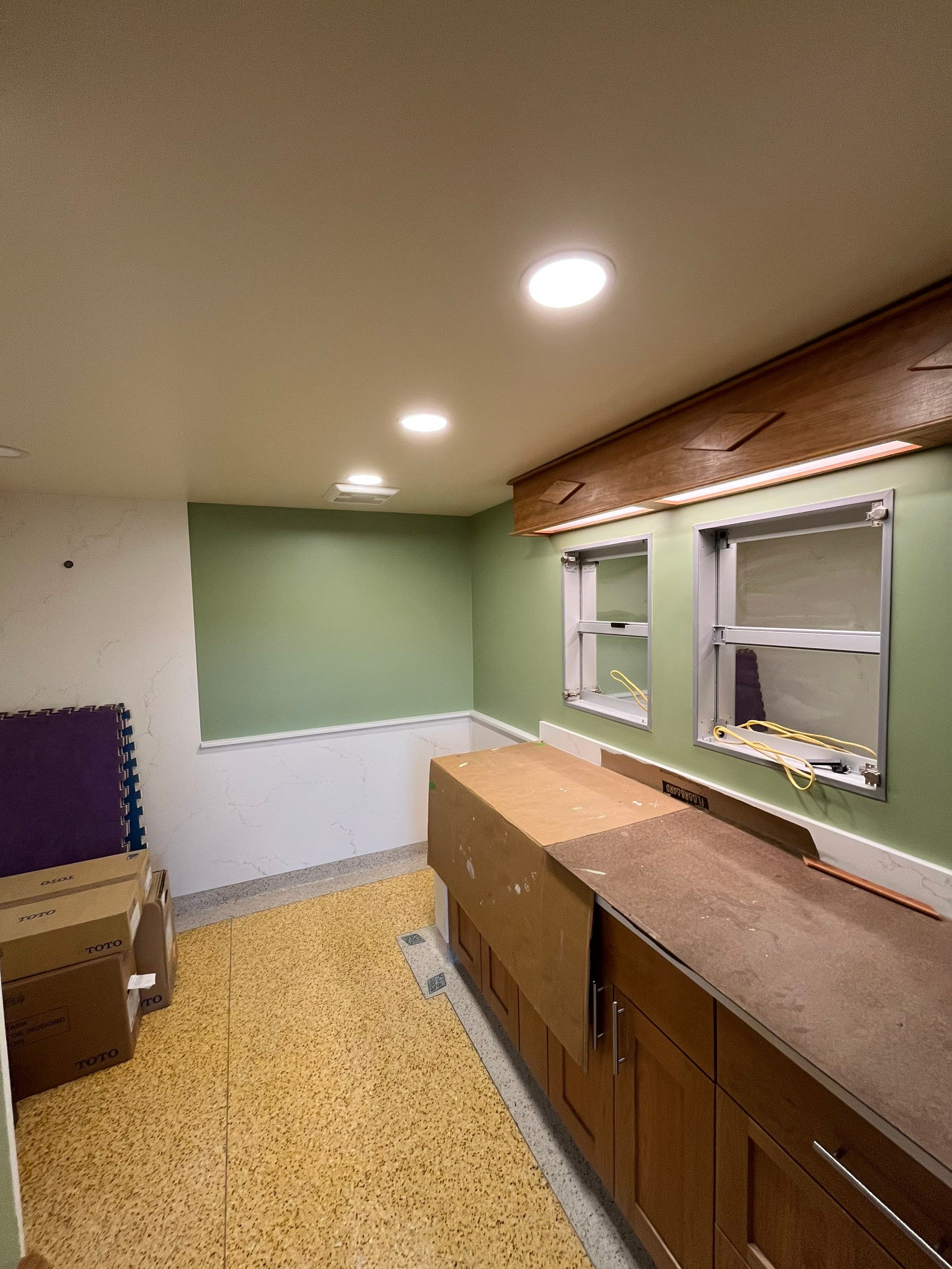 Custom interior painting and decorating by Herrera’s Bay Area Painting inc.